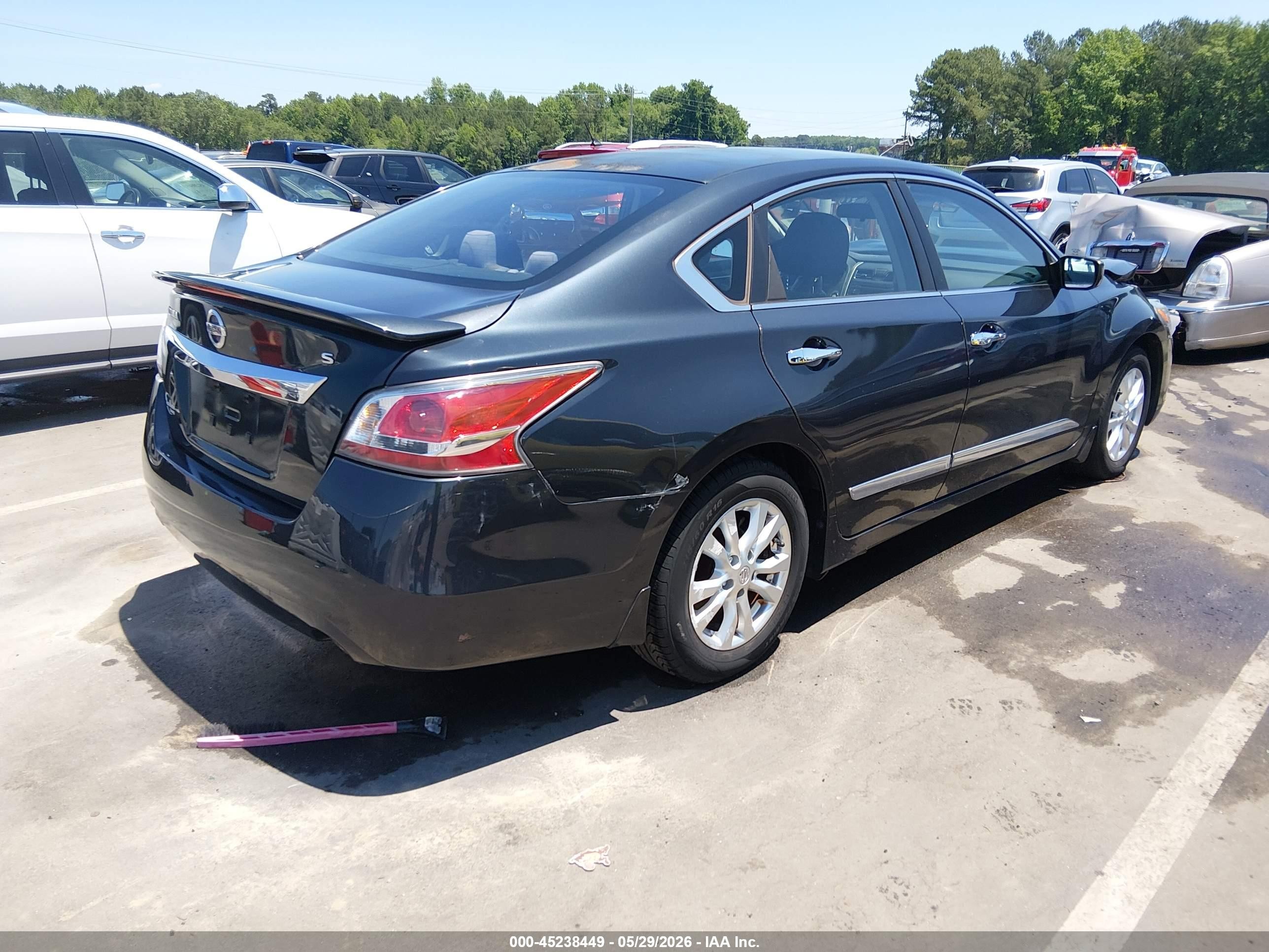 2015 Nissan Altima 2.5 S Gray vin: 1N4AL3APXFC107109