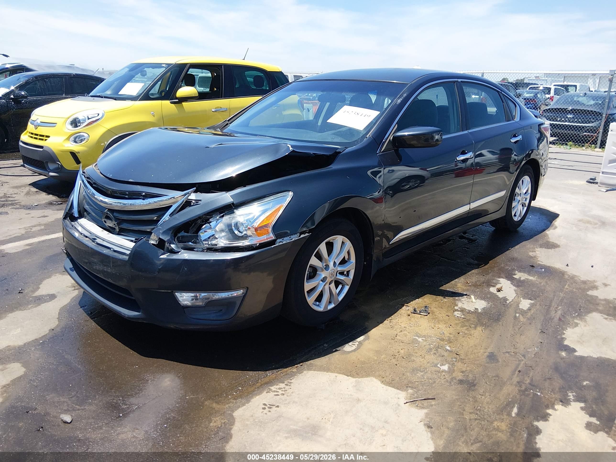 2015 Nissan Altima 2.5 S Gray vin: 1N4AL3APXFC107109
