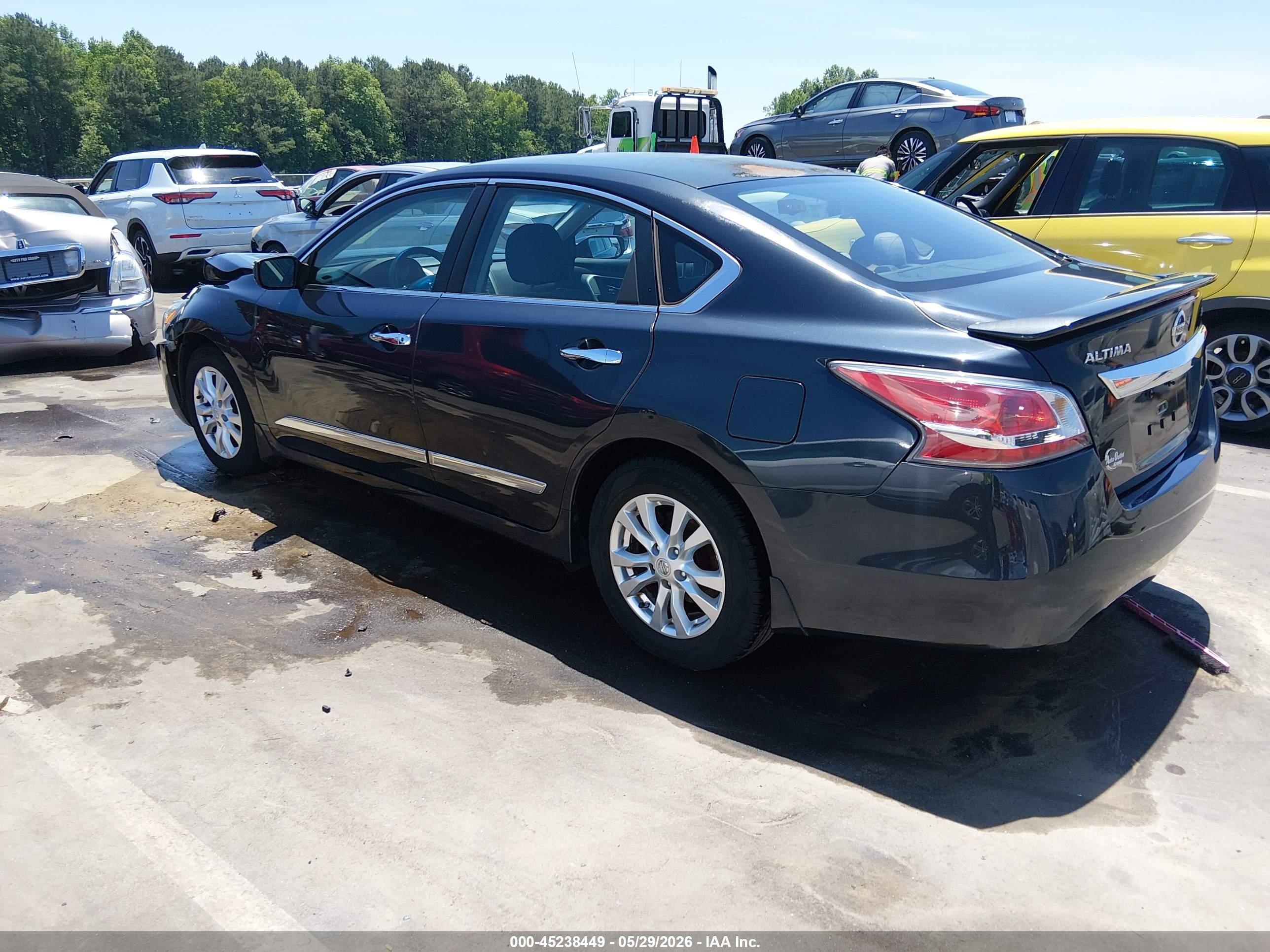 2015 Nissan Altima 2.5 S Gray vin: 1N4AL3APXFC107109