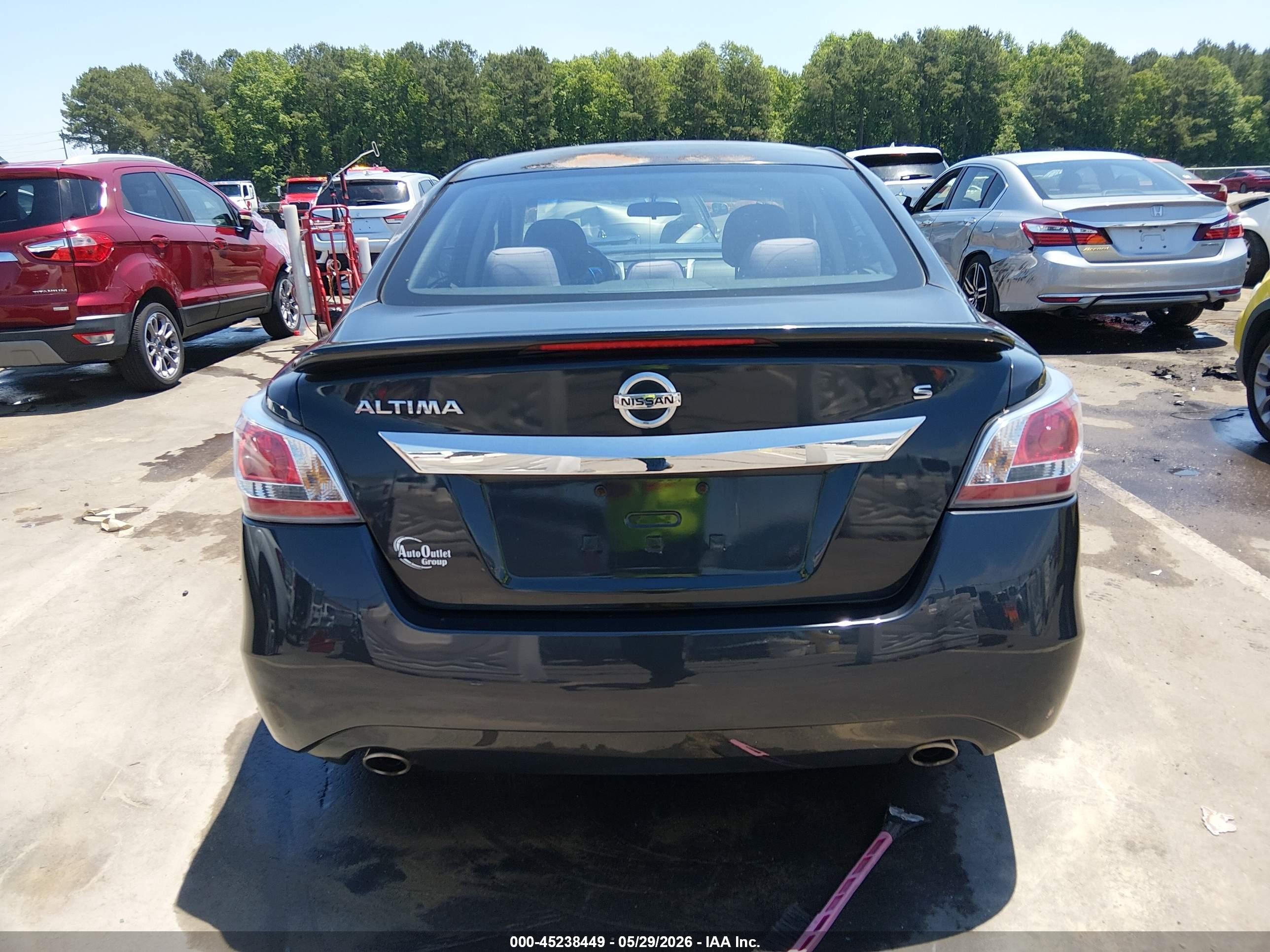 2015 Nissan Altima 2.5 S Gray vin: 1N4AL3APXFC107109