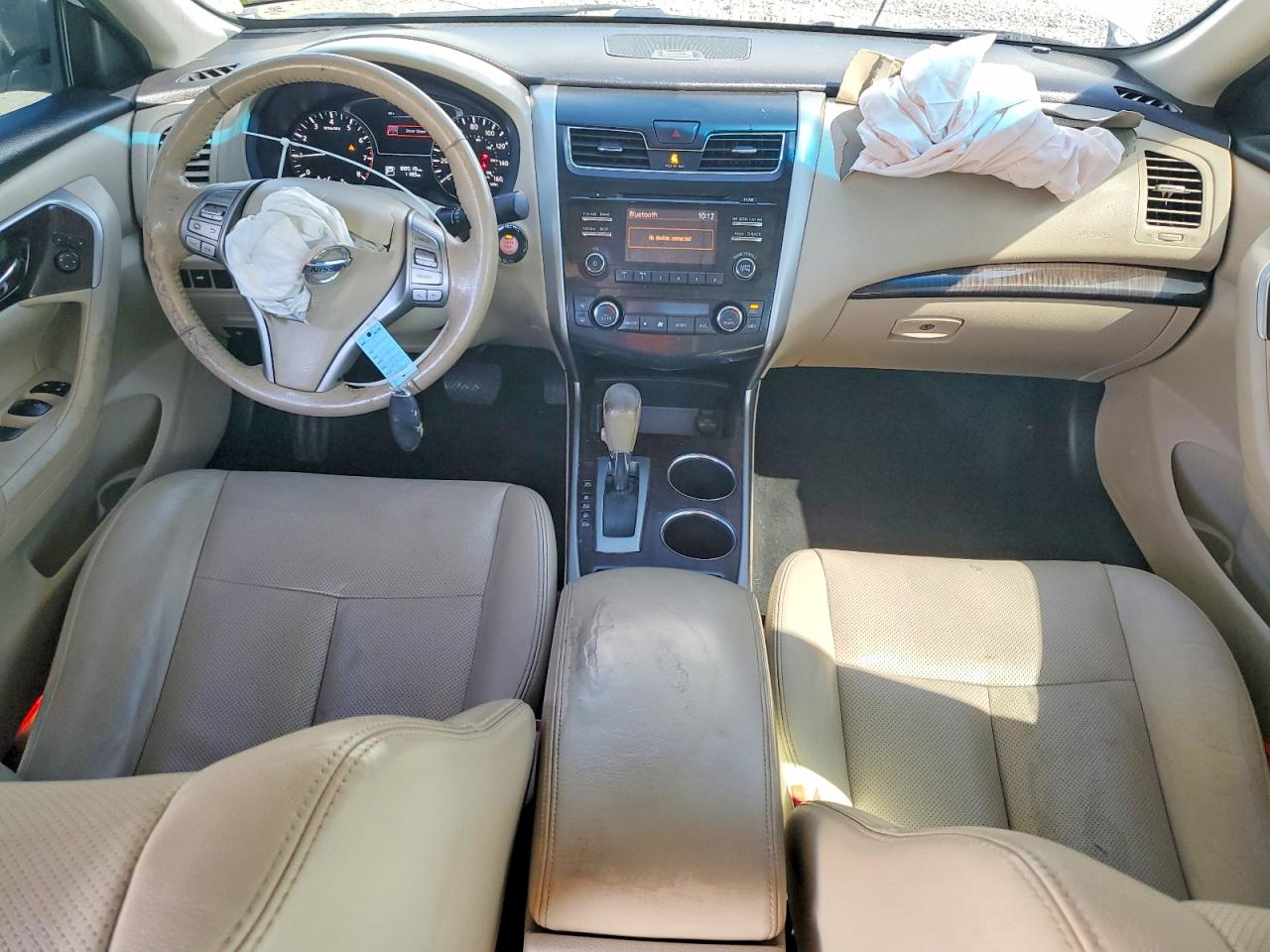 2015 Nissan Altima 2.5 Sl White vin: 1N4AL3APXFC113606