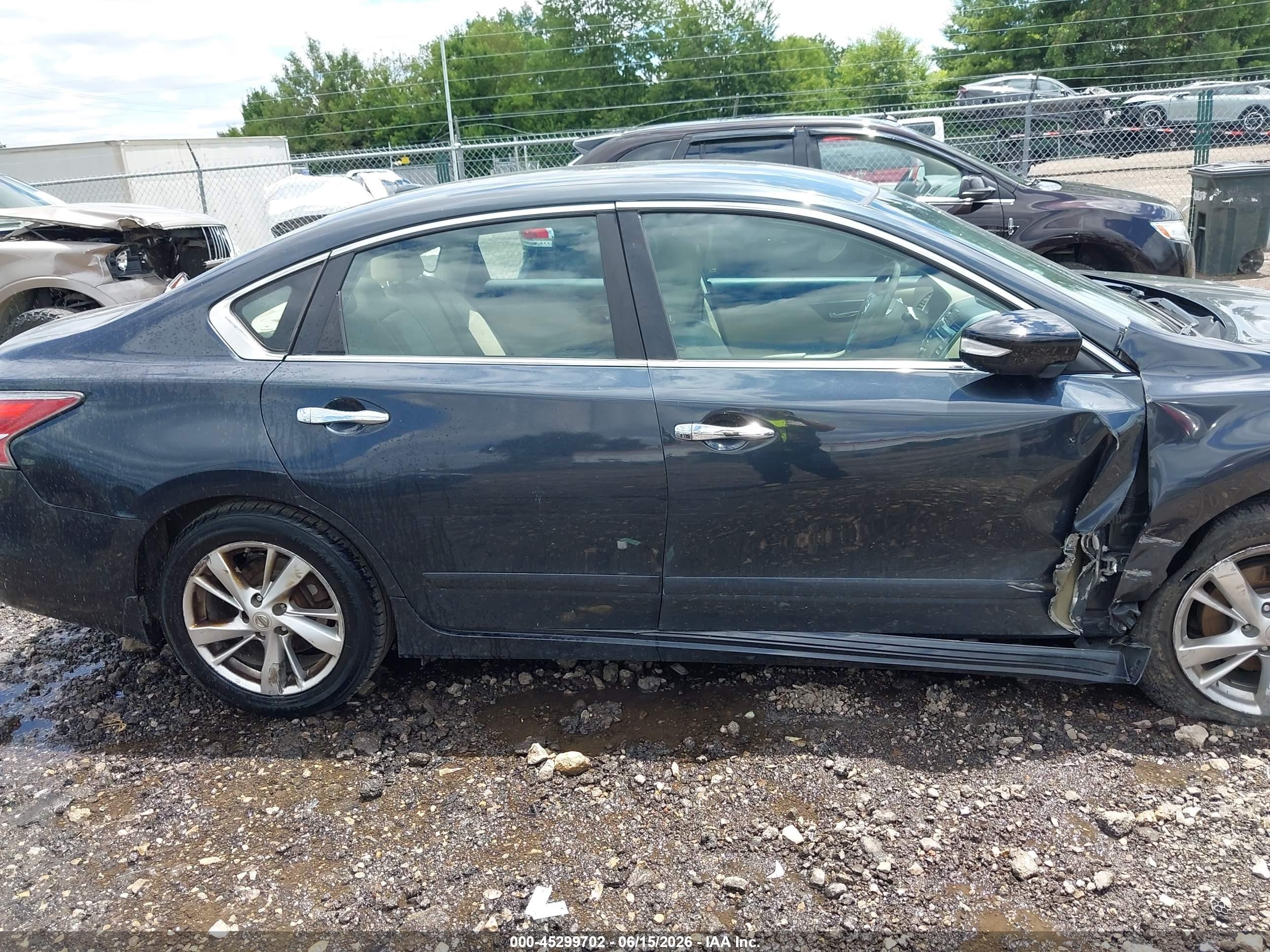2015 Nissan Altima 2.5 Sl Black vin: 1N4AL3APXFC117848