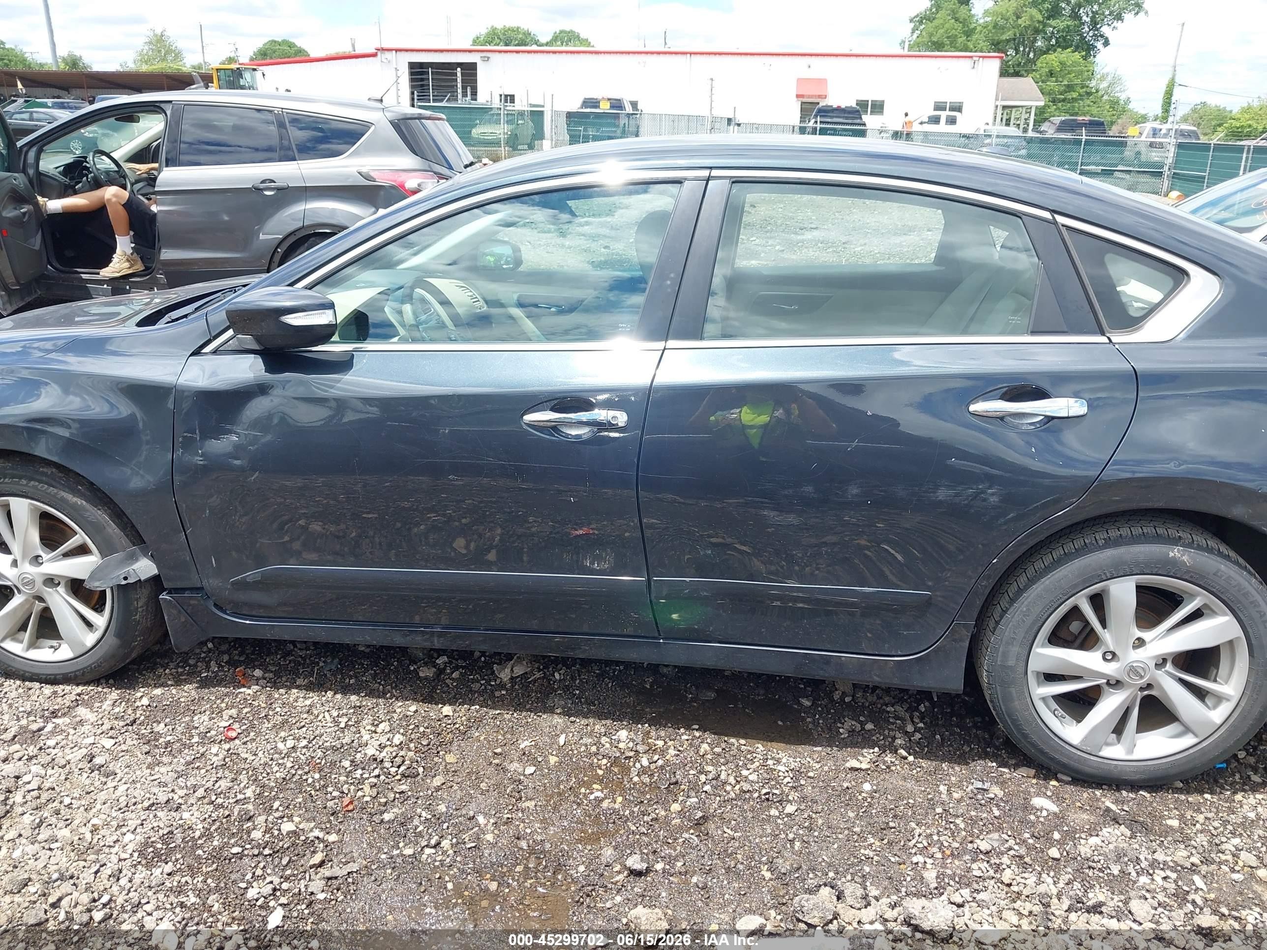 2015 Nissan Altima 2.5 Sl Black vin: 1N4AL3APXFC117848