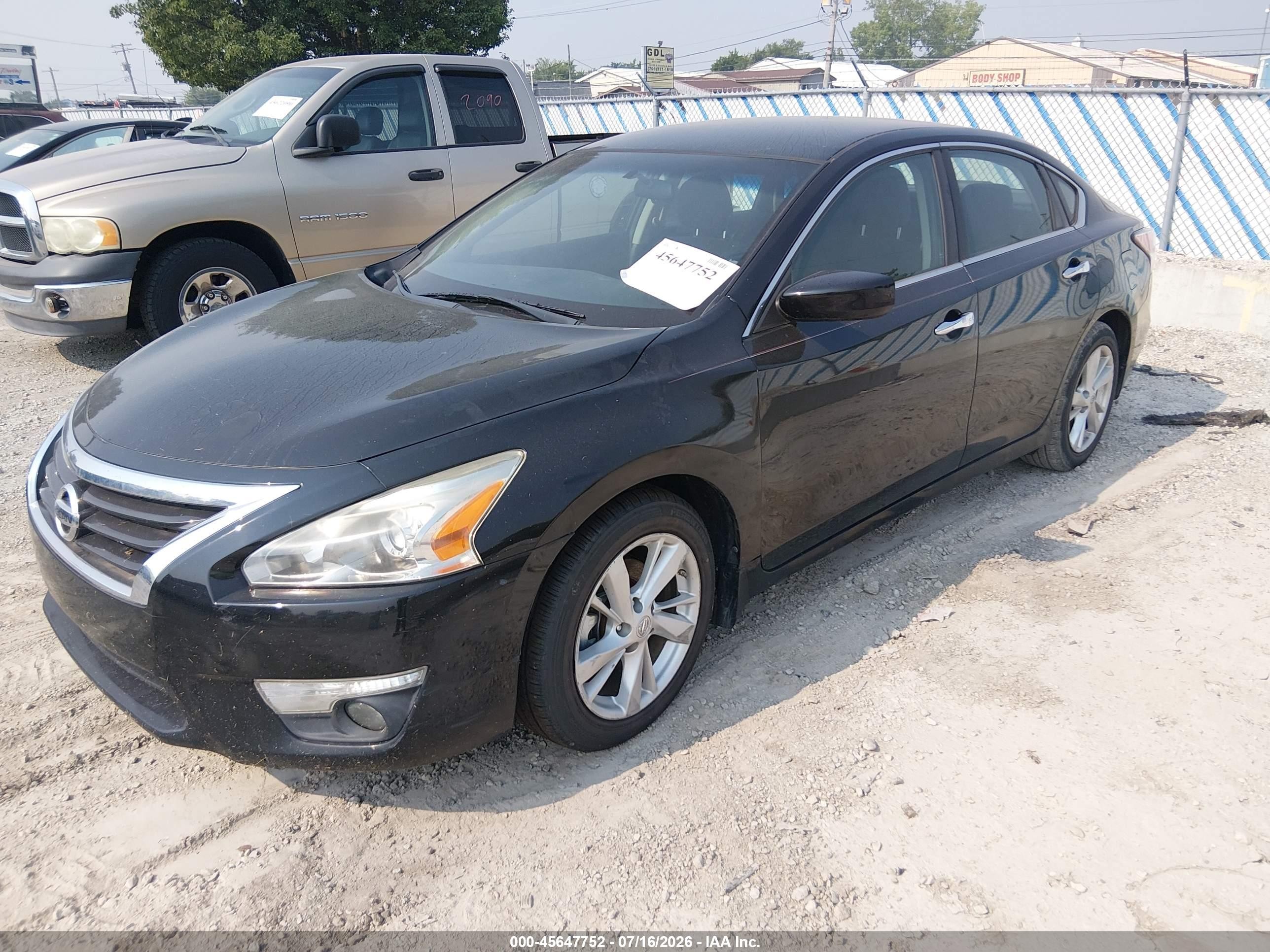 2015 Nissan Altima 2.5 Sv Black vin: 1N4AL3APXFC119163