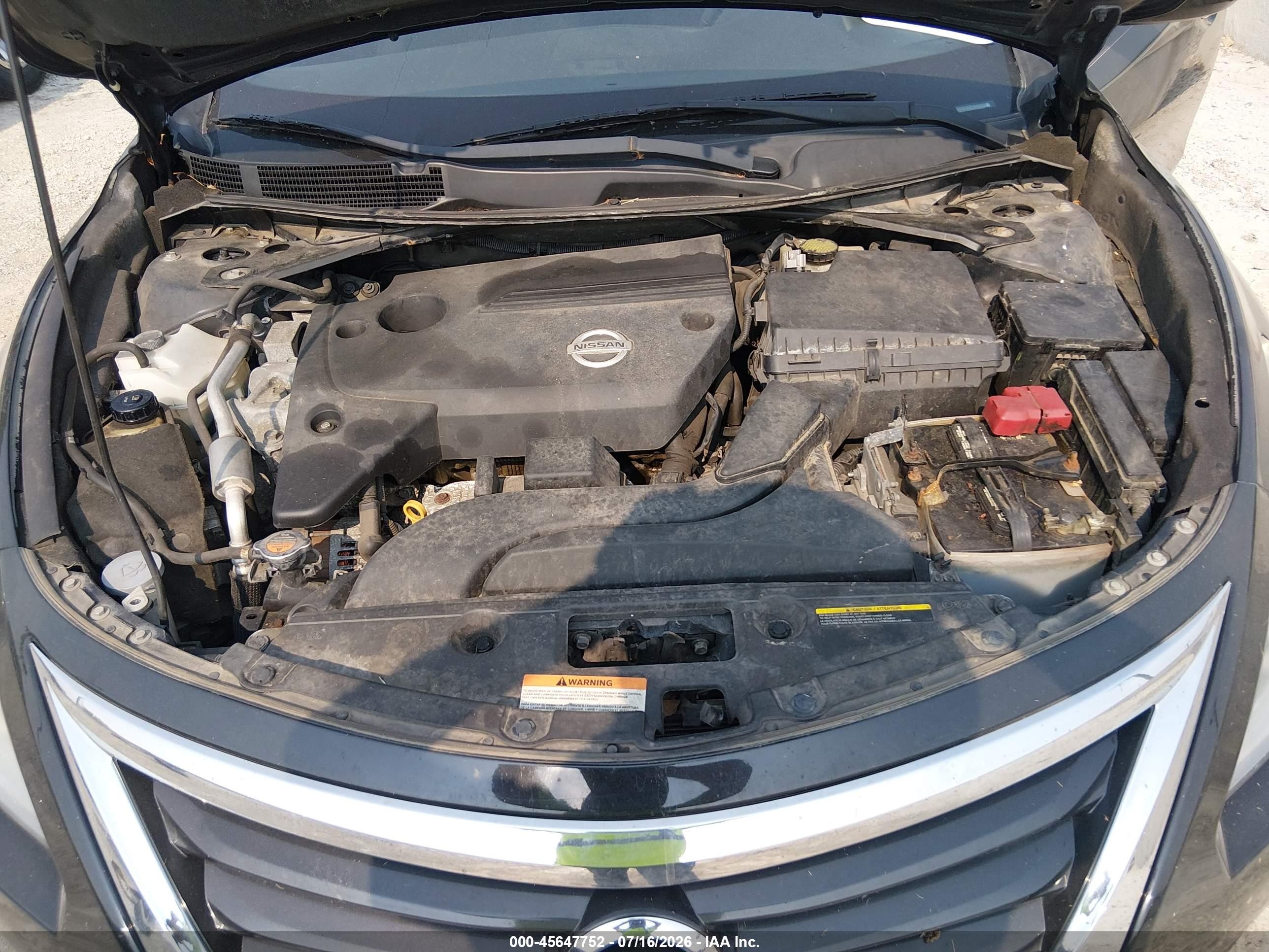 2015 Nissan Altima 2.5 Sv Black vin: 1N4AL3APXFC119163