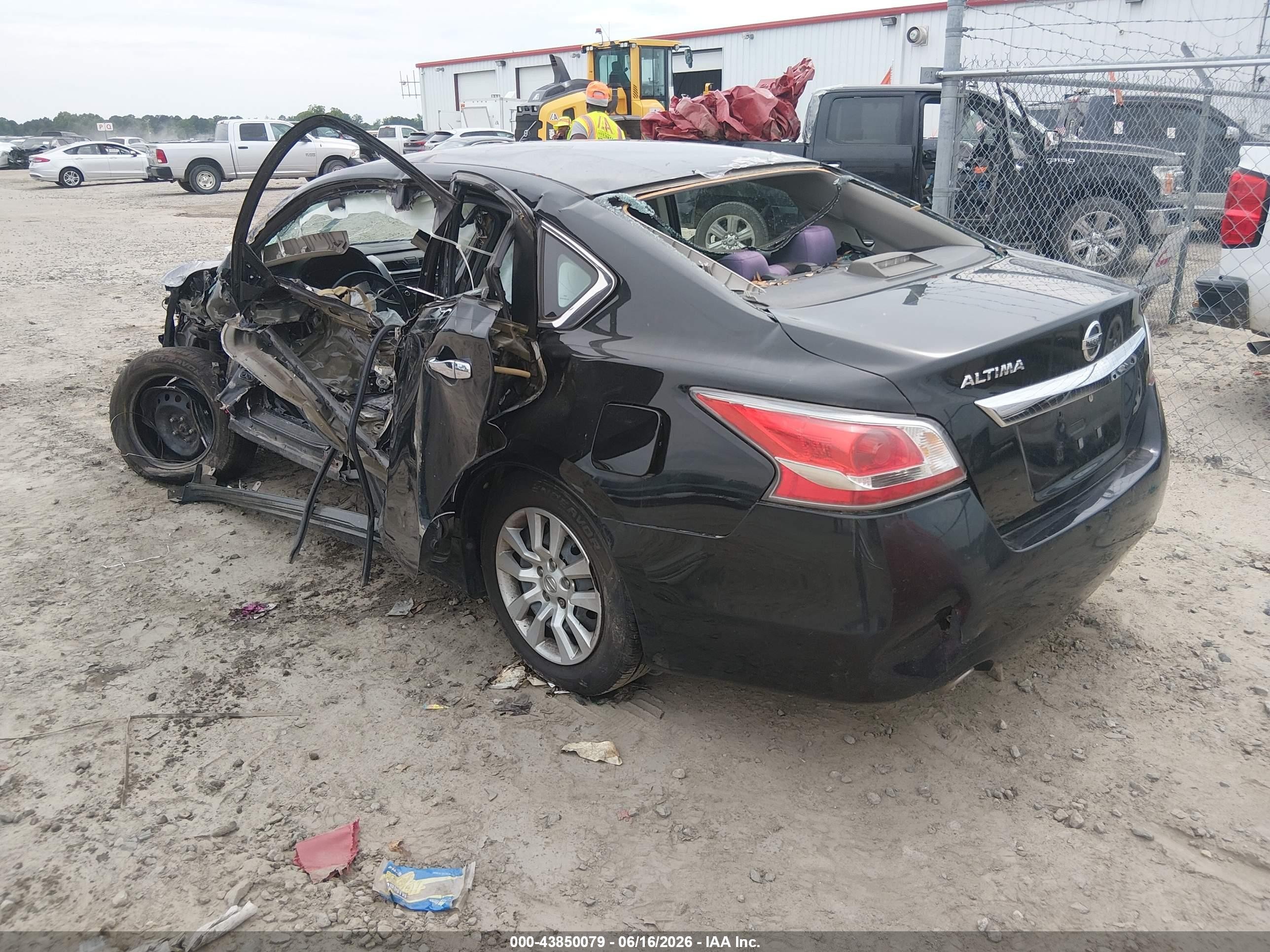 2015 Nissan Altima 2.5 Черный vin: 1N4AL3APXFC120068