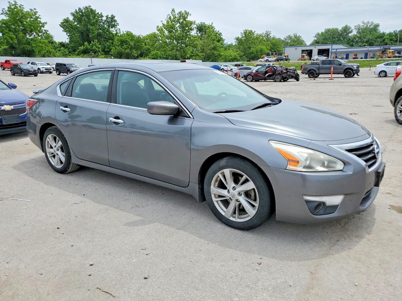 2015 Nissan Altima 2.5 Sv Gray vin: 1N4AL3APXFC120698