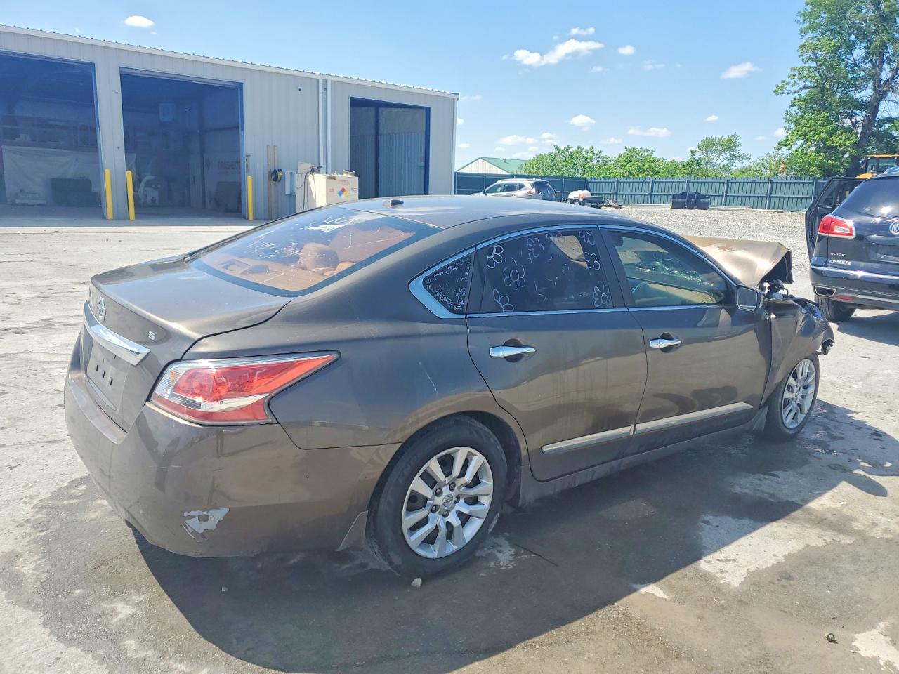 2015 Nissan Altima 2.5 S Gray vin: 1N4AL3APXFC125643
