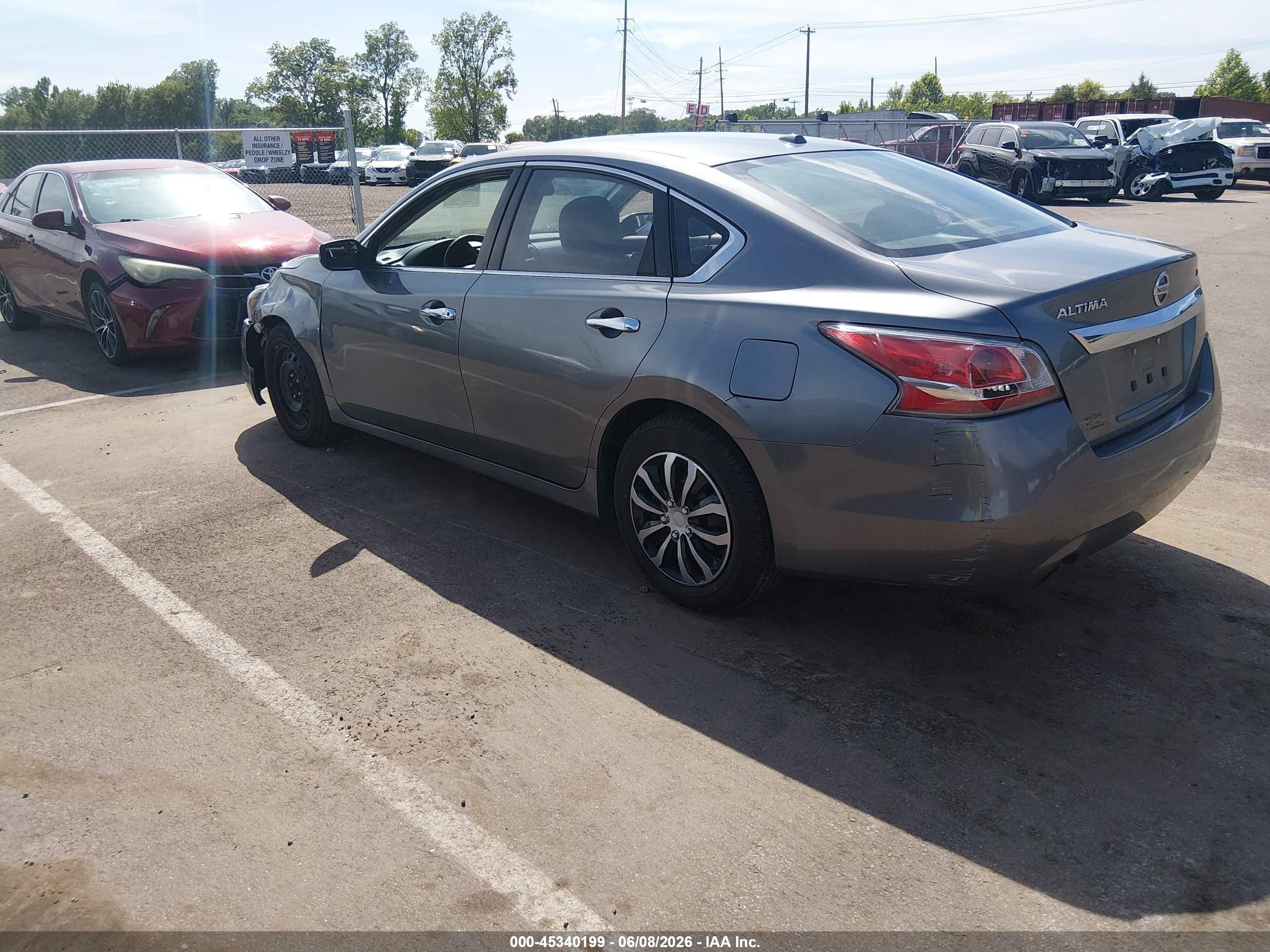 2015 Nissan Altima 2.5 S Gray vin: 1N4AL3APXFC126503