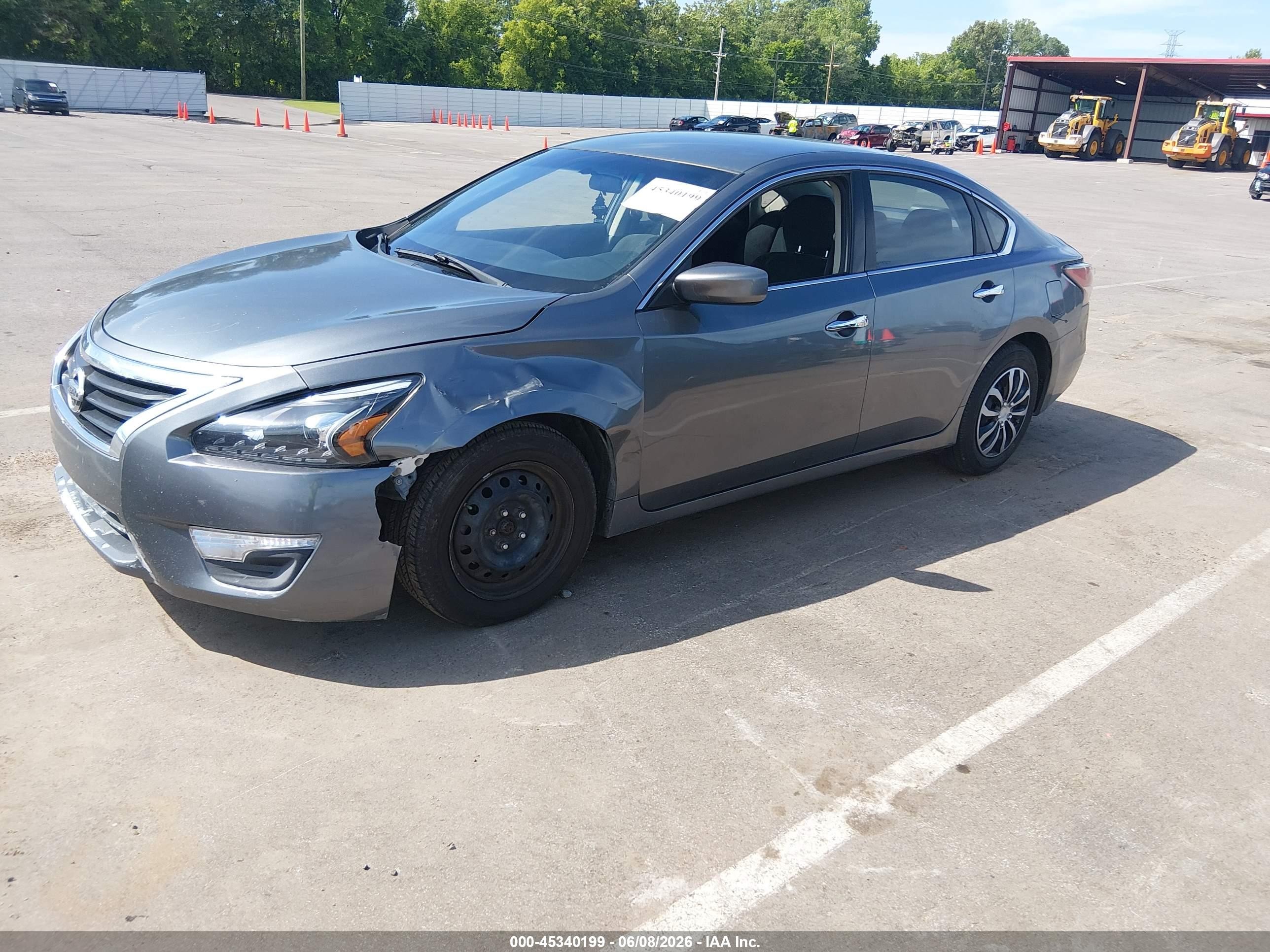 2015 Nissan Altima 2.5 S Gray vin: 1N4AL3APXFC126503