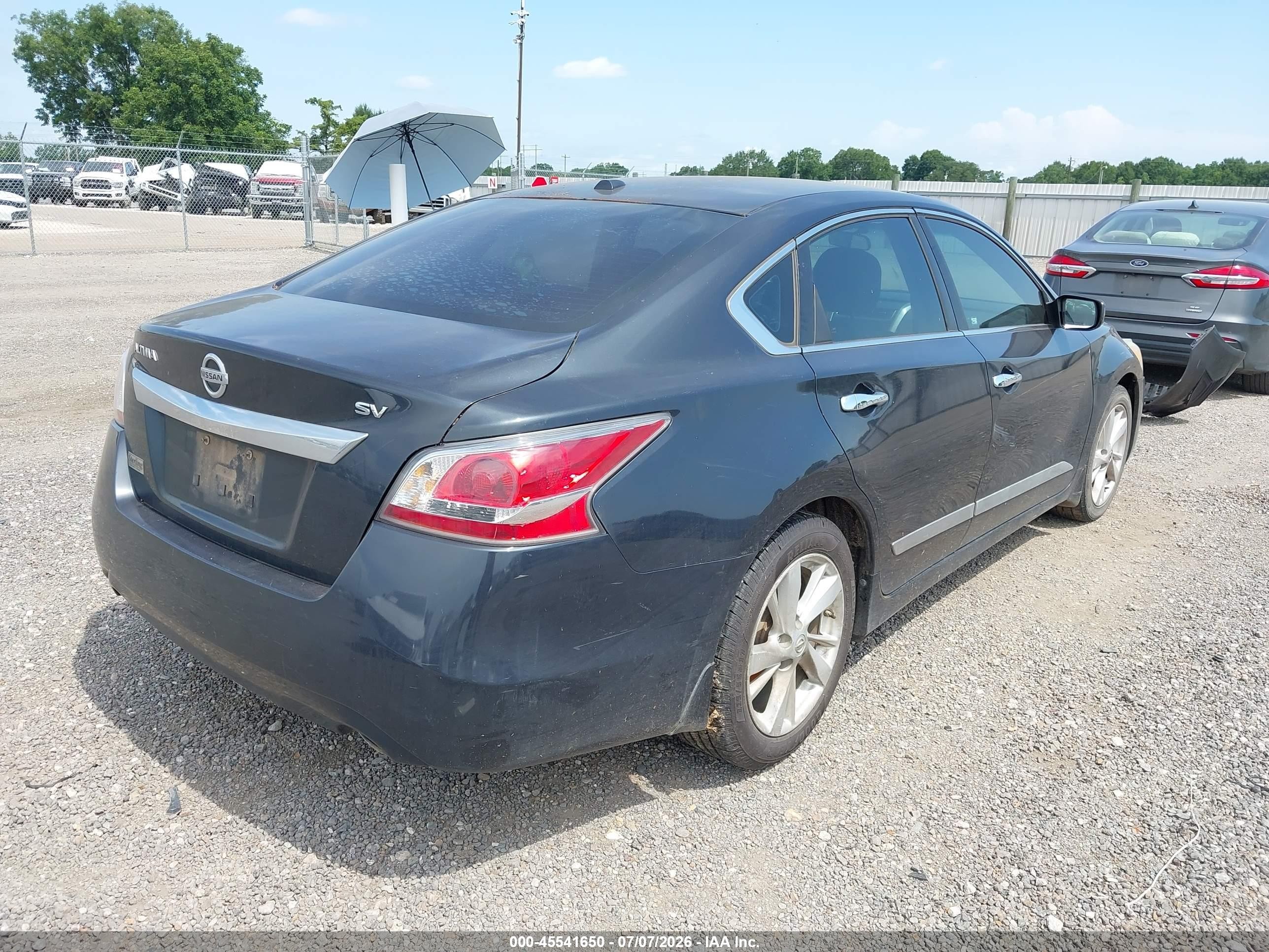 2015 Nissan Altima 2.5 Sv Gray vin: 1N4AL3APXFC134701