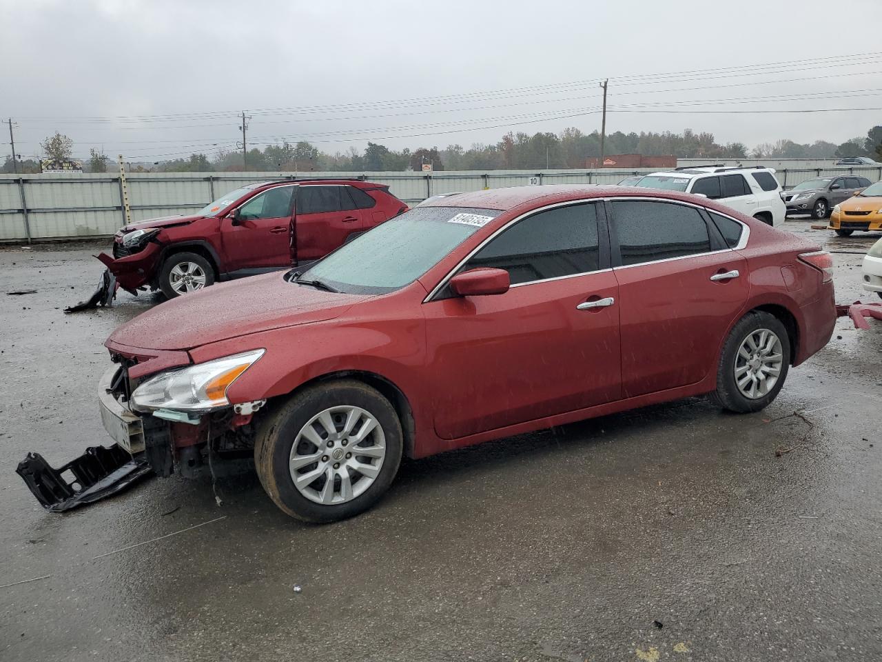 2015 Nissan Altima 2.5 Burgundy vin: 1N4AL3APXFC140787