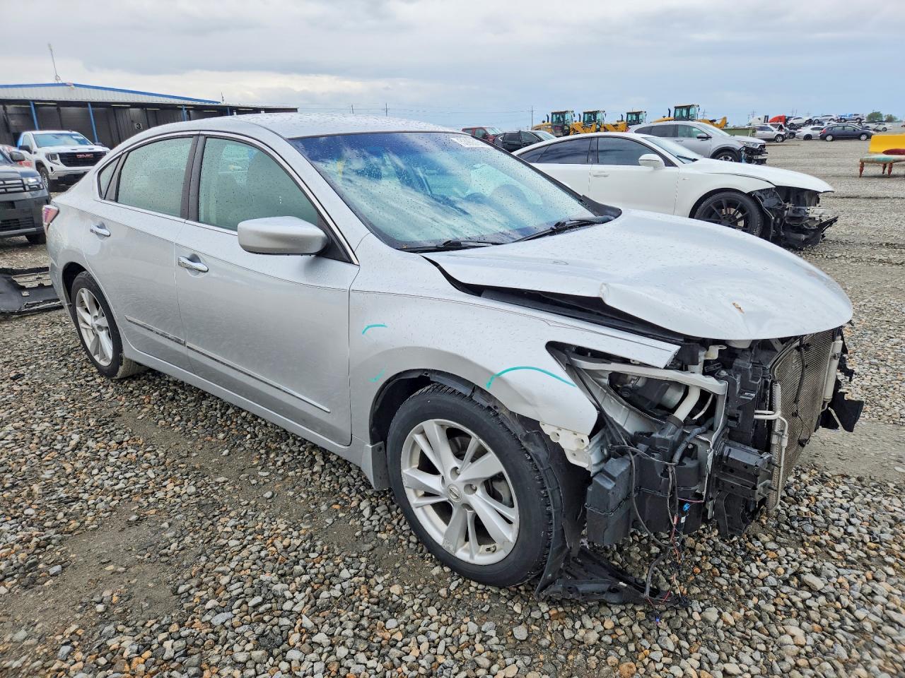 2015 Nissan Altima 2.5 Sv Silver vin: 1N4AL3APXFC141258