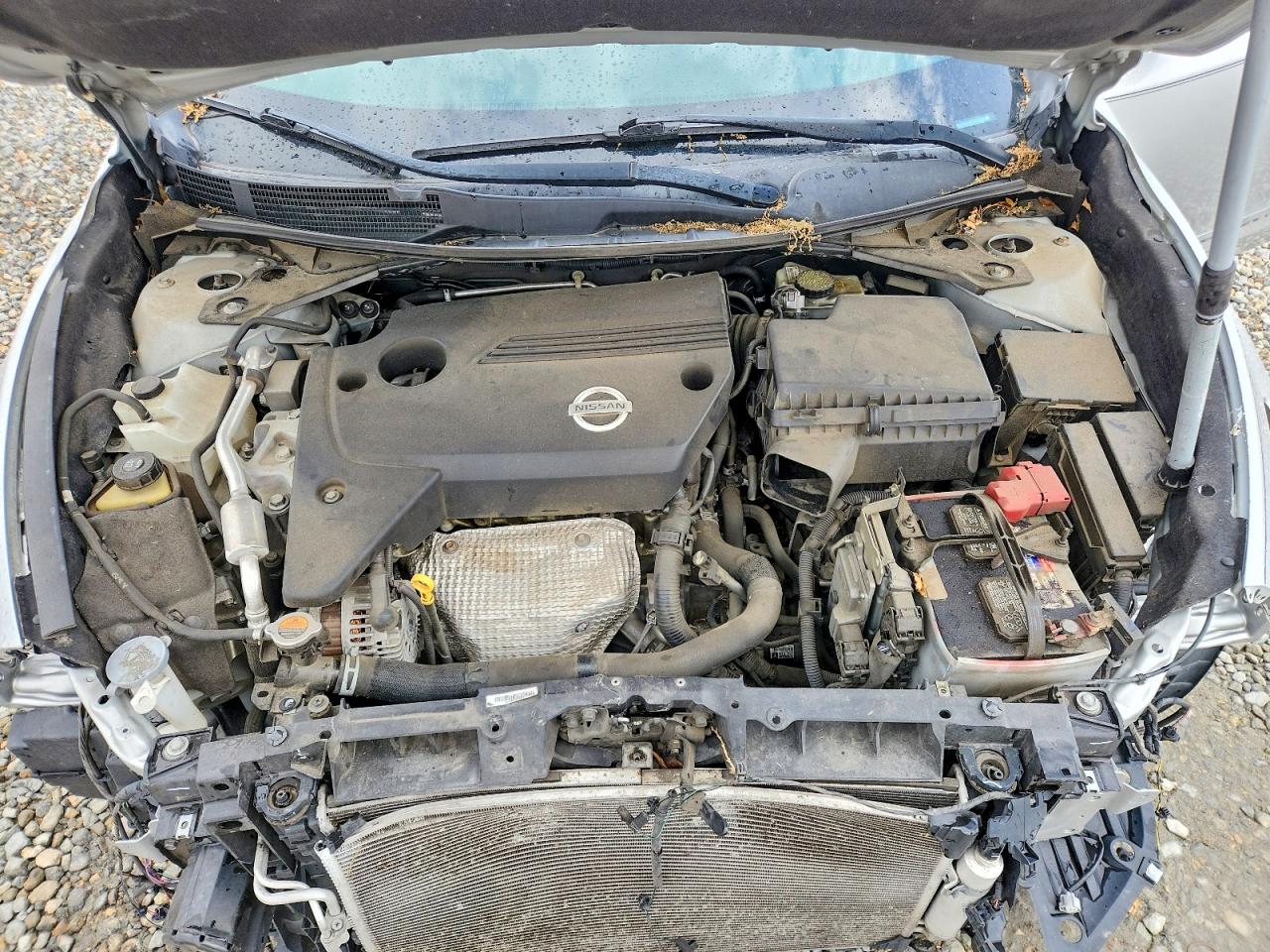 2015 Nissan Altima 2.5 Sv Silver vin: 1N4AL3APXFC141258