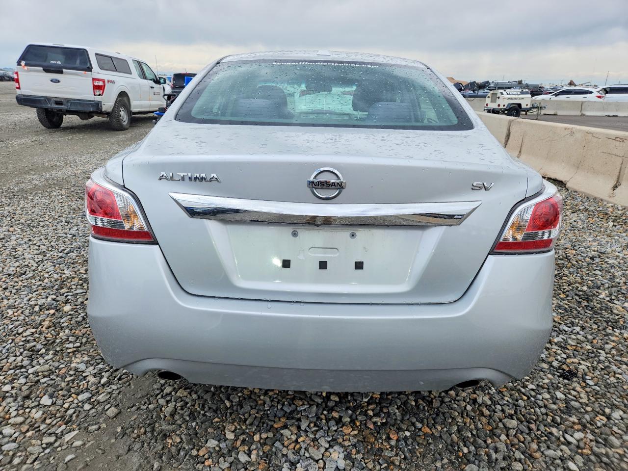 2015 Nissan Altima 2.5 Sv Silver vin: 1N4AL3APXFC141258