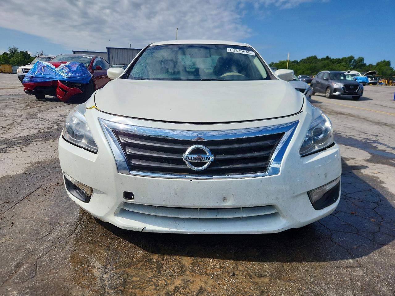 2015 Nissan Altima 2.5 S White vin: 1N4AL3APXFC143253