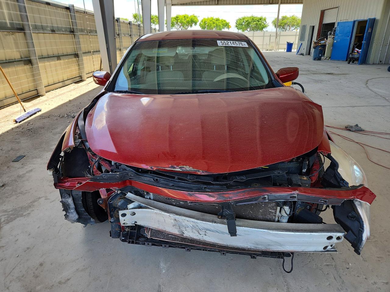 2015 Nissan Altima 2.5 S Red vin: 1N4AL3APXFC144631