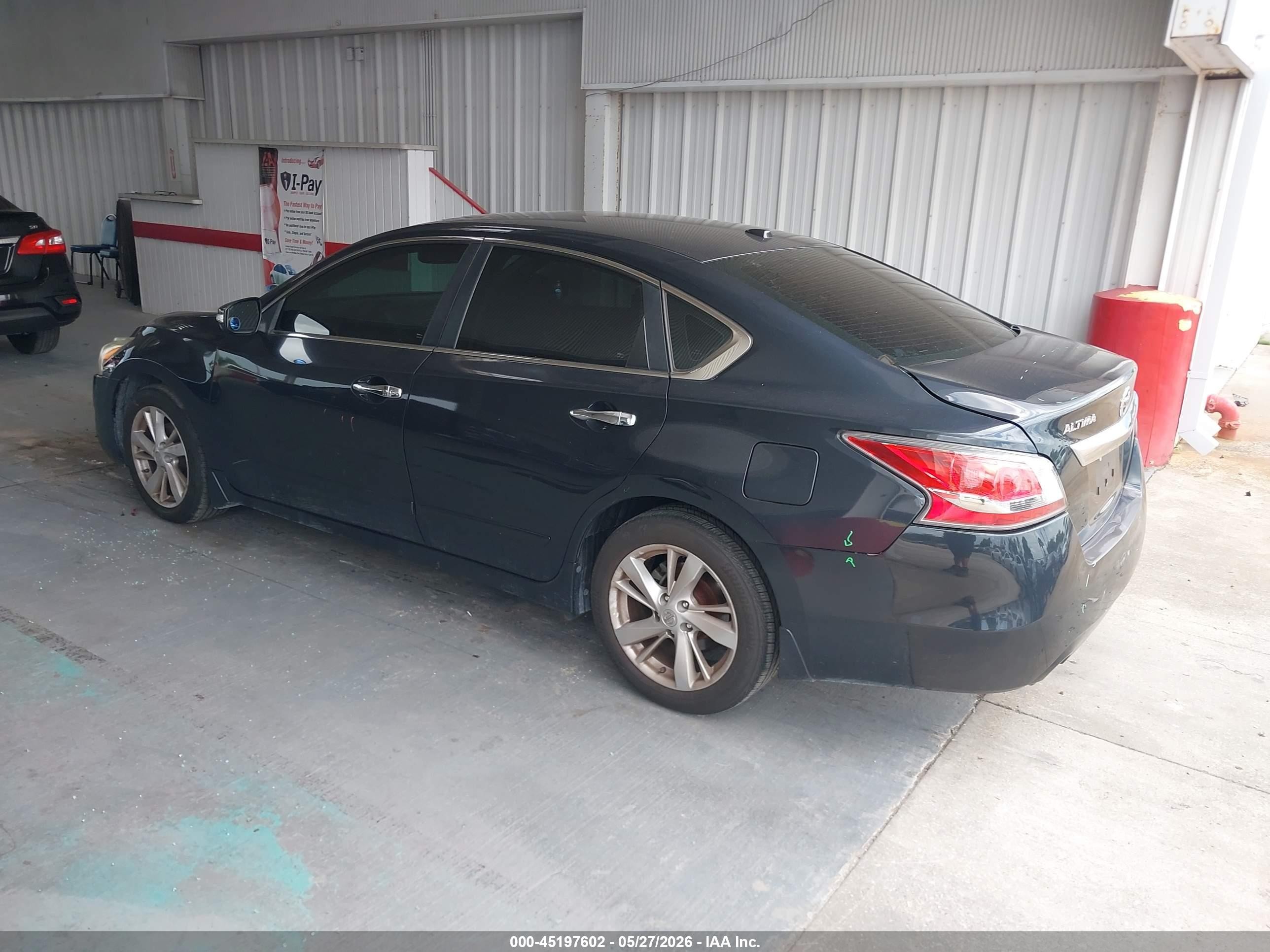 2015 Nissan Altima 2.5 Sv Black vin: 1N4AL3APXFC145438