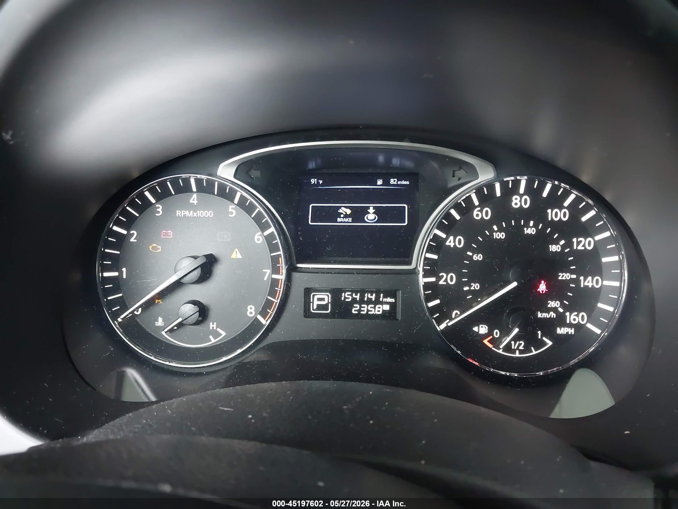 2015 Nissan Altima 2.5 Sv Black vin: 1N4AL3APXFC145438