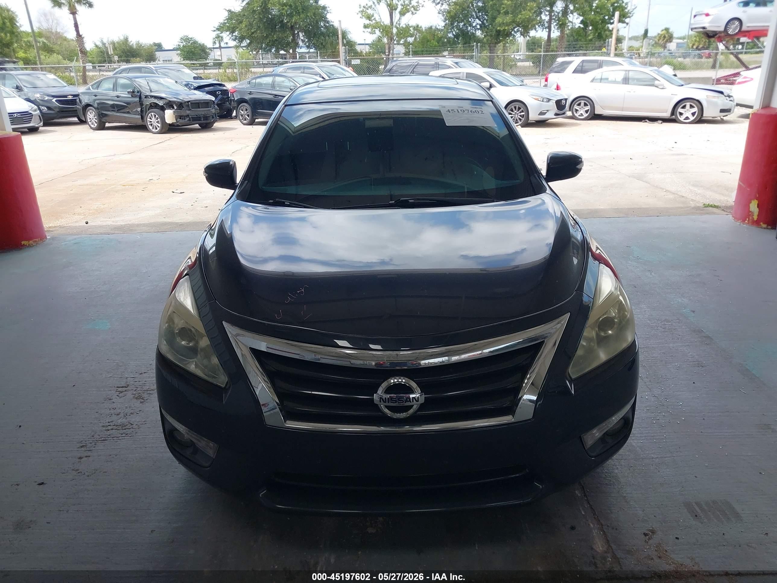 2015 Nissan Altima 2.5 Sv Black vin: 1N4AL3APXFC145438