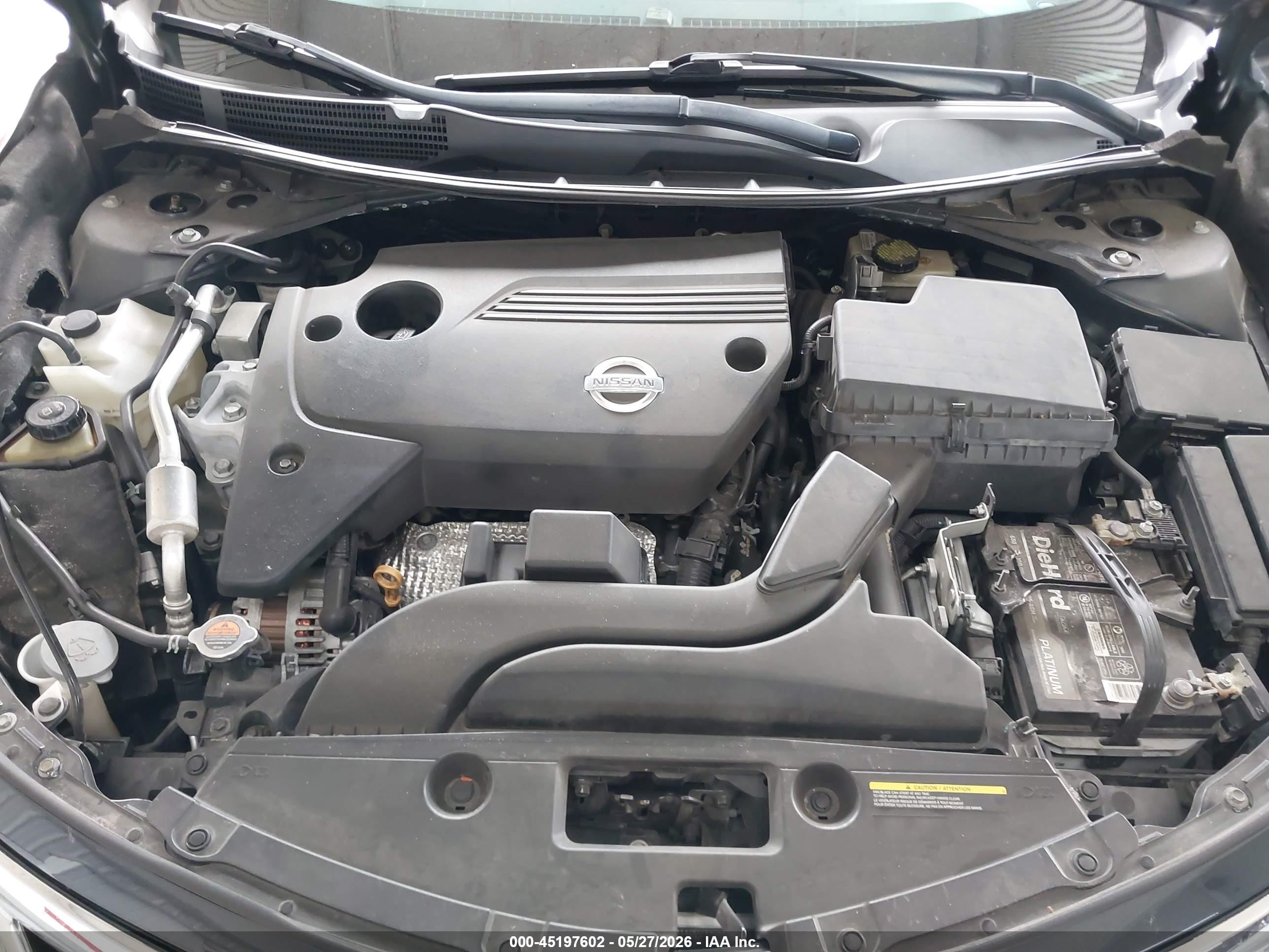 2015 Nissan Altima 2.5 Sv Black vin: 1N4AL3APXFC145438