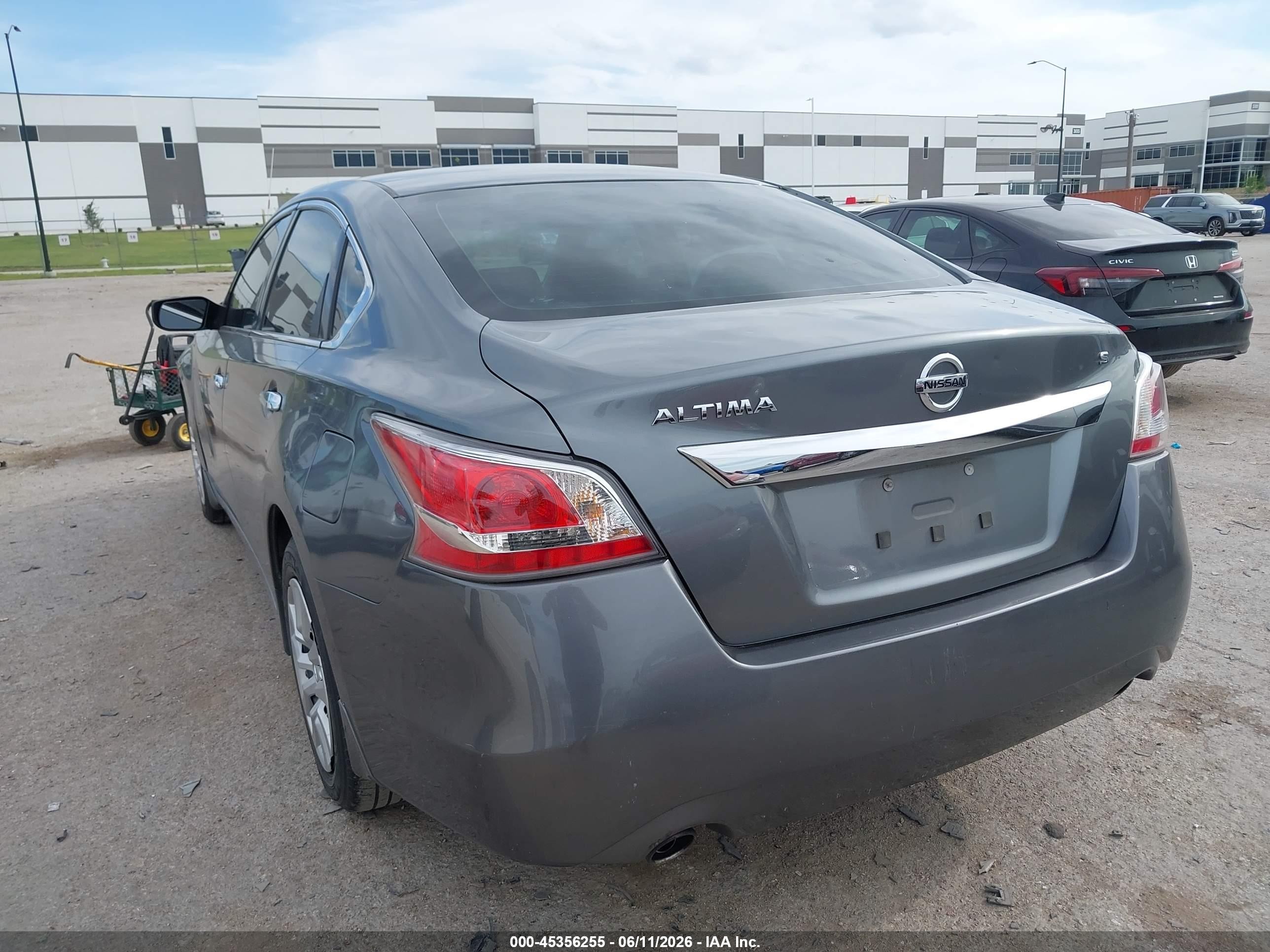 2015 Nissan Altima 2.5 S Gray vin: 1N4AL3APXFC148078