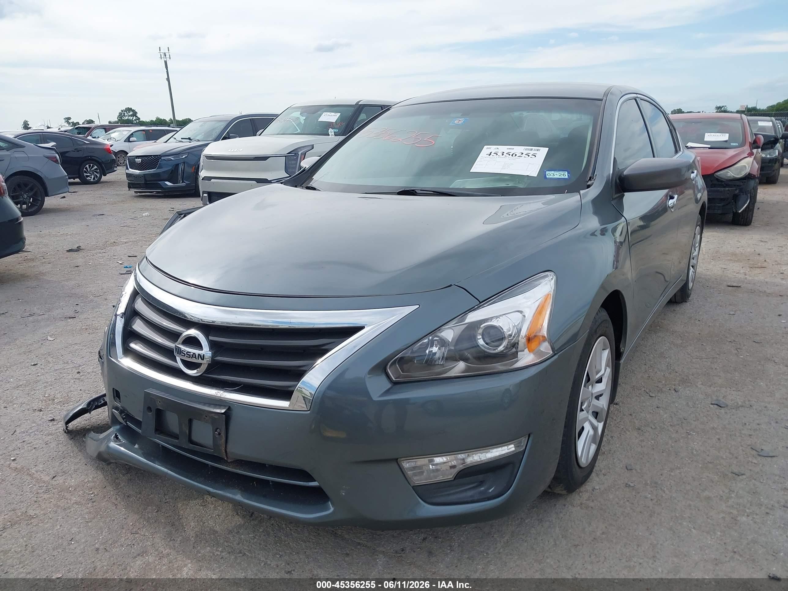 2015 Nissan Altima 2.5 S Gray vin: 1N4AL3APXFC148078