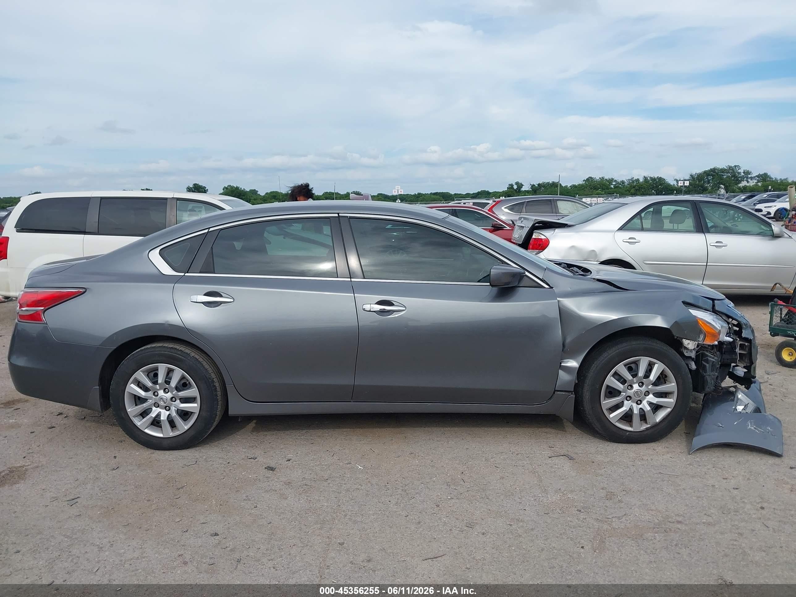 2015 Nissan Altima 2.5 S Gray vin: 1N4AL3APXFC148078