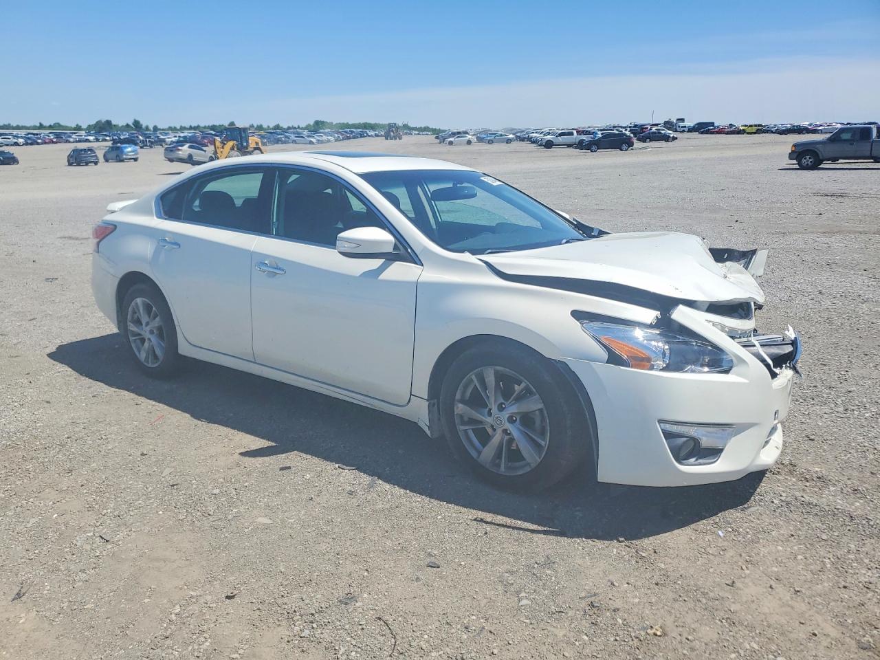 2015 Nissan Altima 2.5 Sl White vin: 1N4AL3APXFC157363