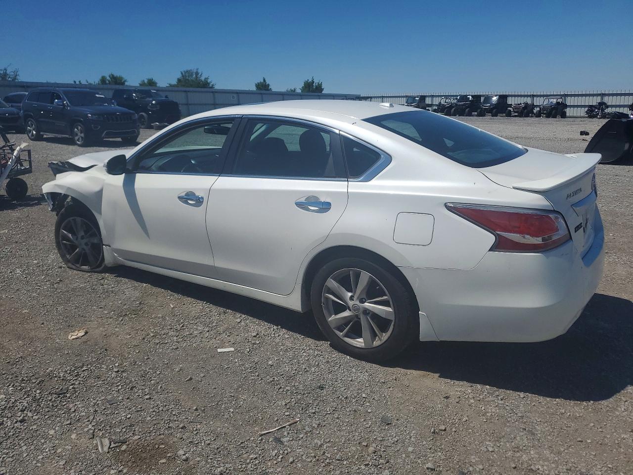 2015 Nissan Altima 2.5 Sl White vin: 1N4AL3APXFC157363