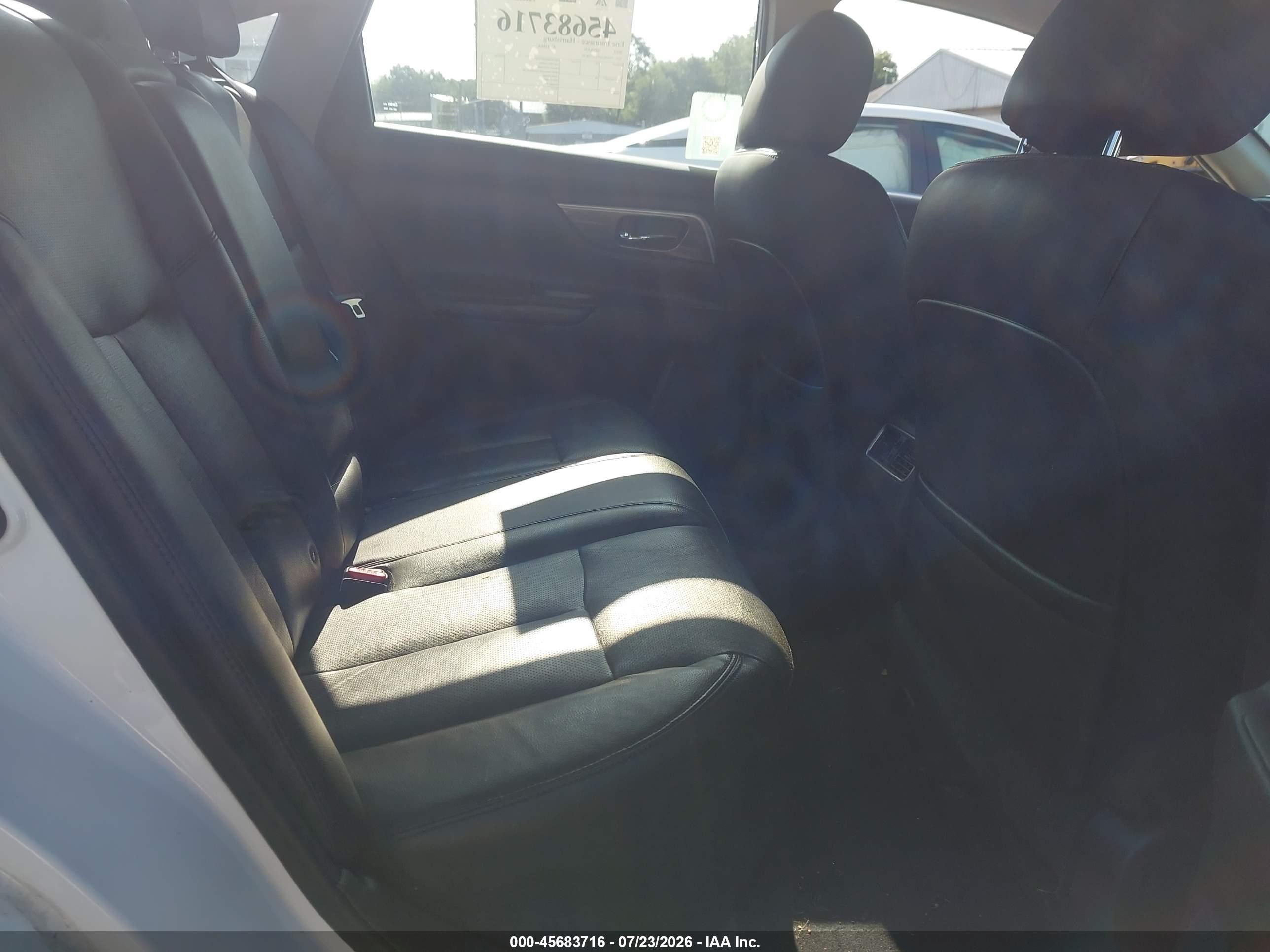 2015 Nissan Altima 2.5 Sl White vin: 1N4AL3APXFC158187
