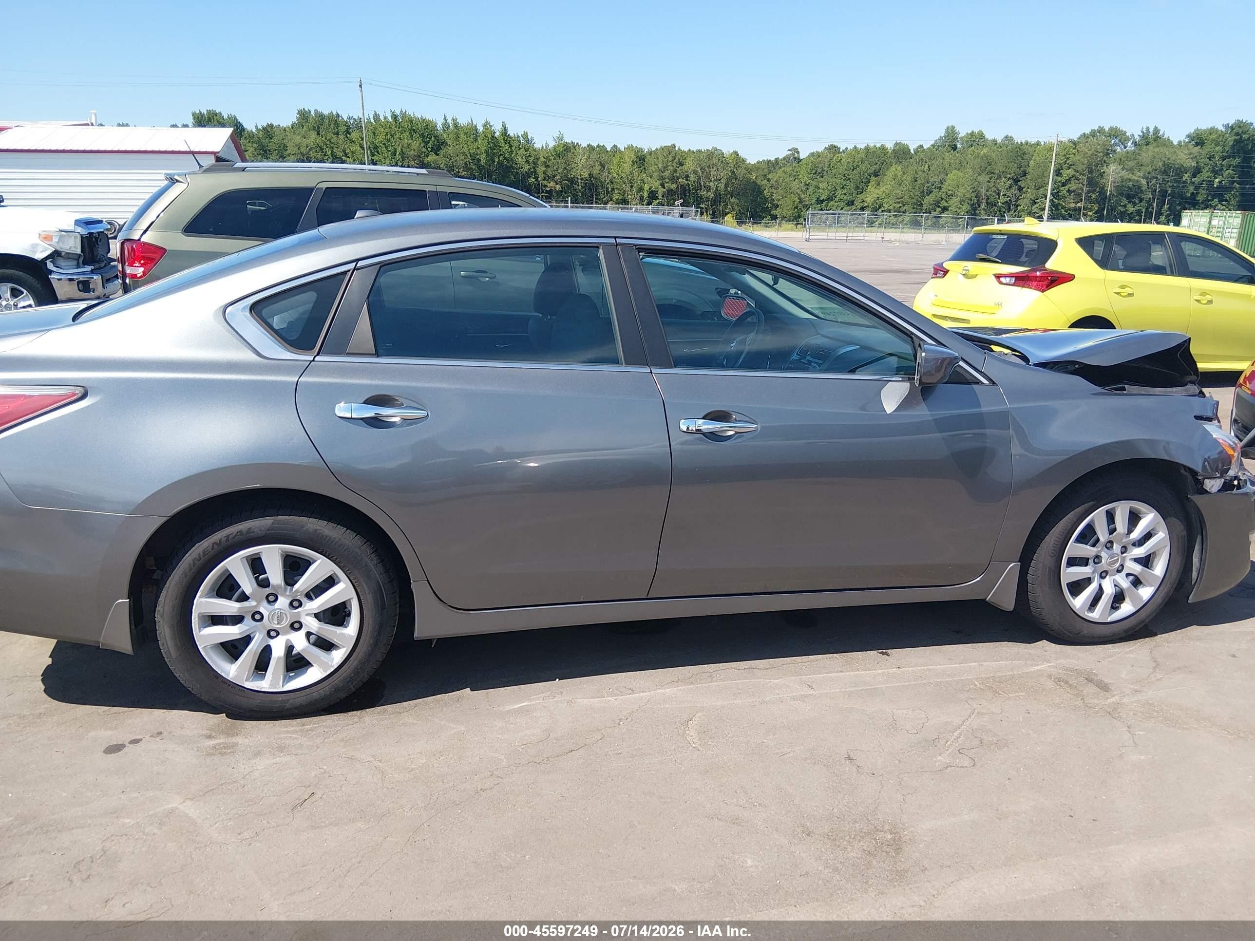 2015 Nissan Altima 2.5 S Gray vin: 1N4AL3APXFC165379