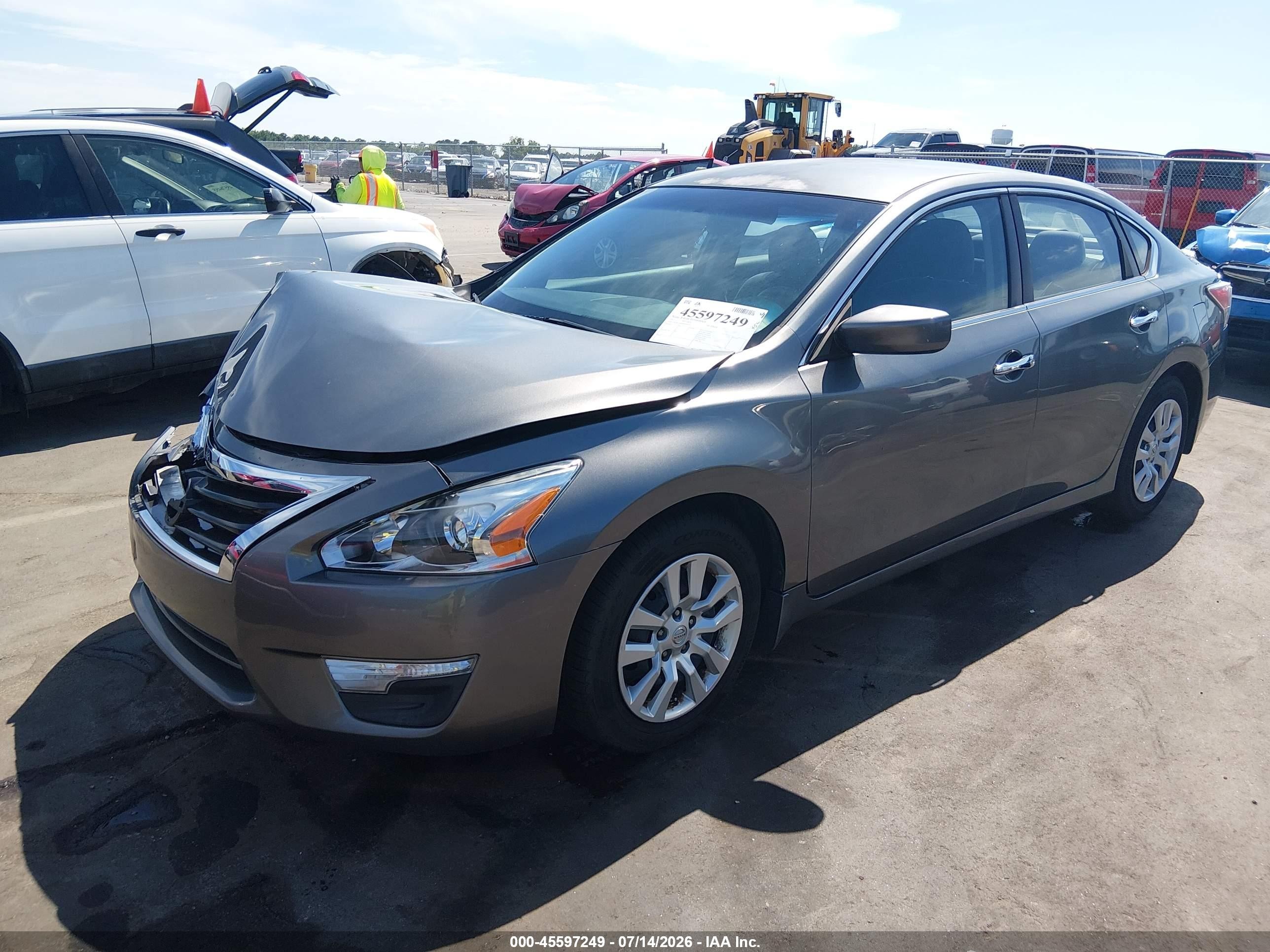 2015 Nissan Altima 2.5 S Gray vin: 1N4AL3APXFC165379