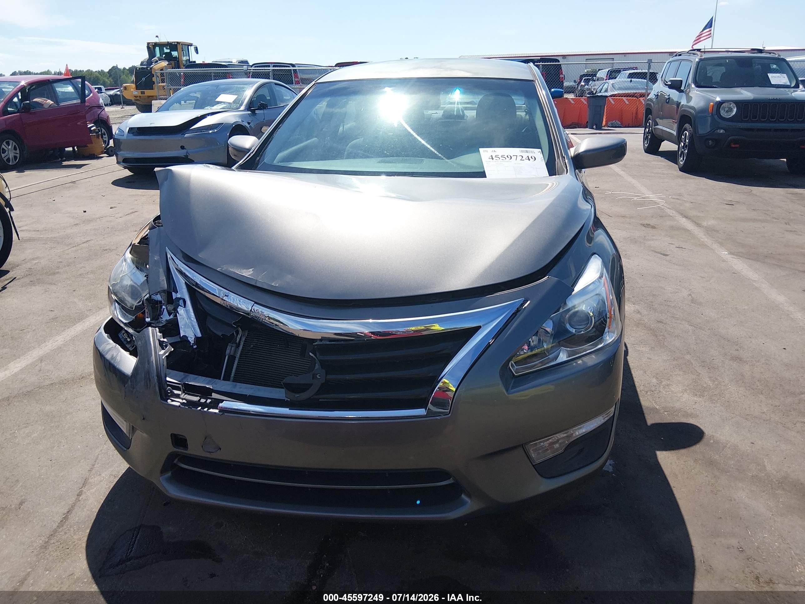 2015 Nissan Altima 2.5 S Gray vin: 1N4AL3APXFC165379