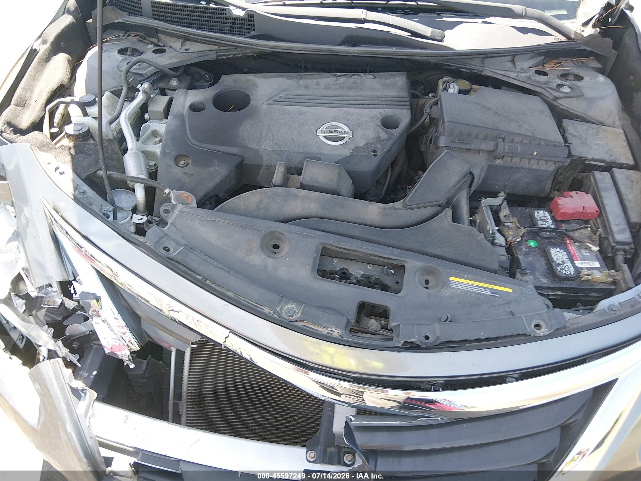 2015 Nissan Altima 2.5 S Gray vin: 1N4AL3APXFC165379