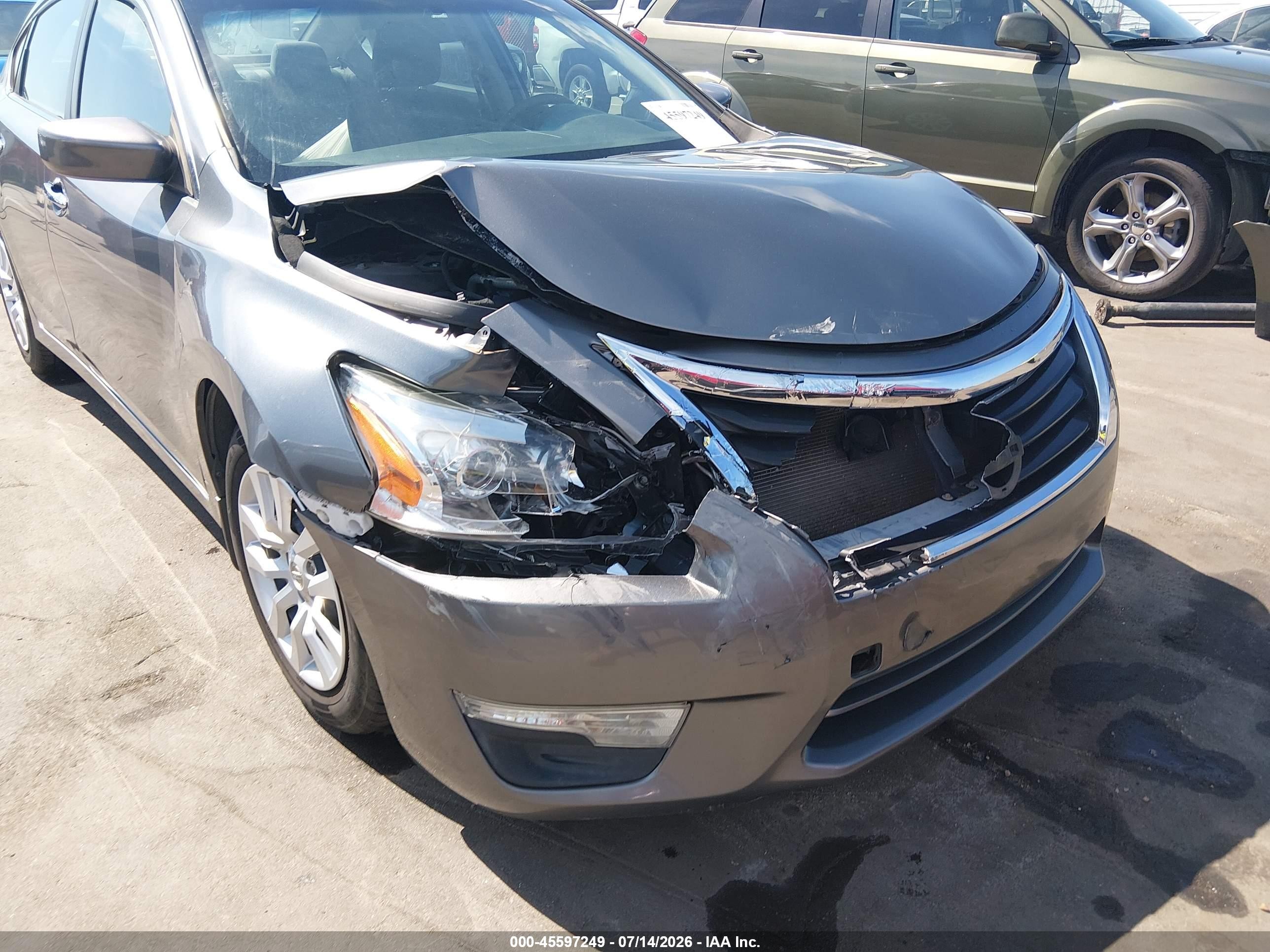 2015 Nissan Altima 2.5 S Gray vin: 1N4AL3APXFC165379