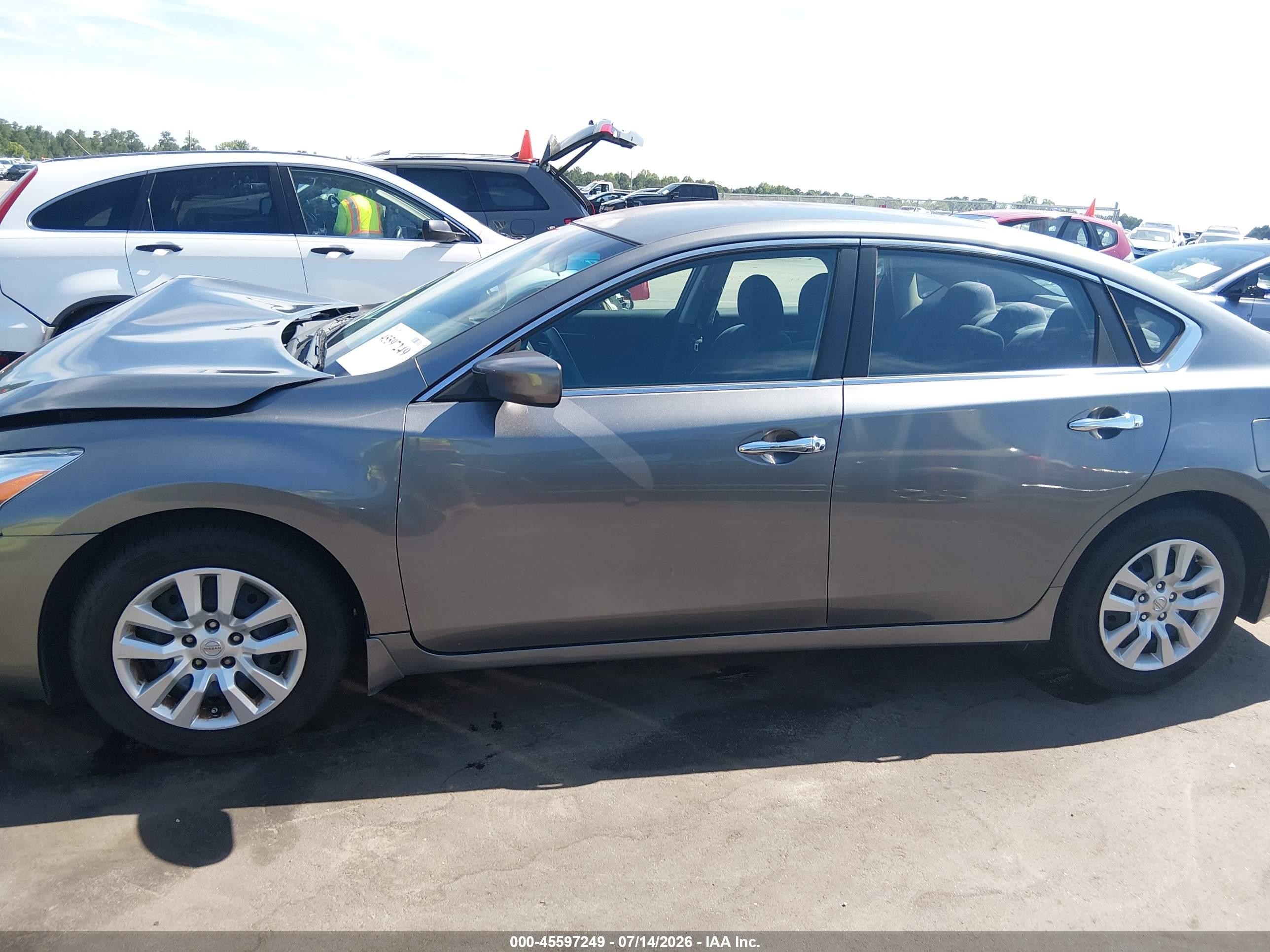 2015 Nissan Altima 2.5 S Gray vin: 1N4AL3APXFC165379