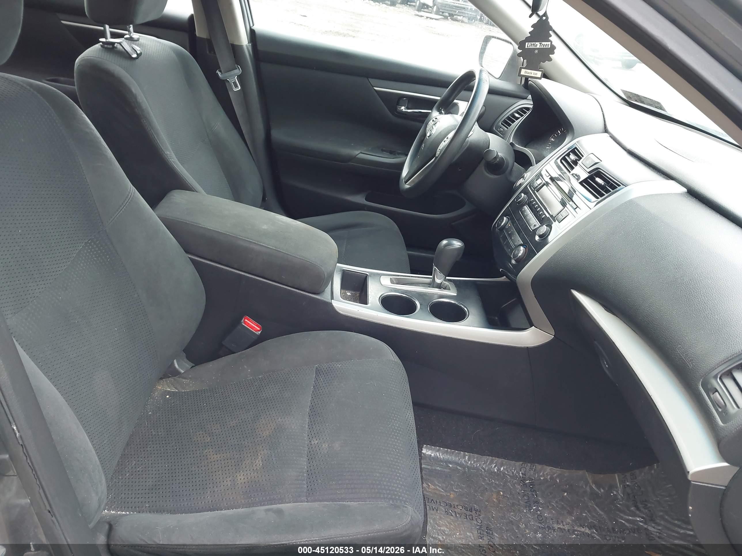 2015 Nissan Altima 2.5 S Серый vin: 1N4AL3APXFC171683
