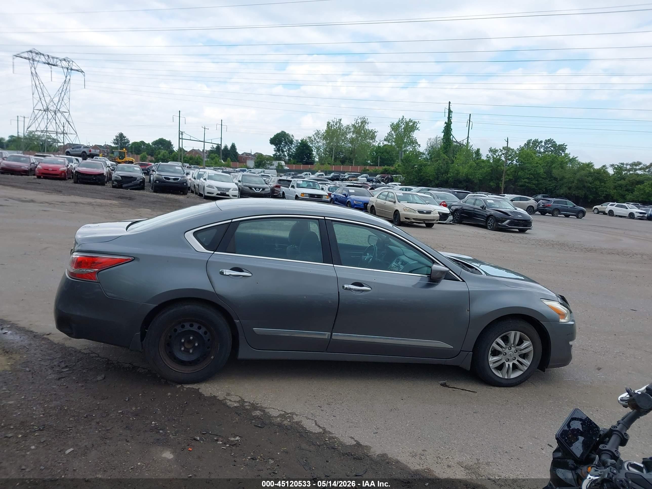 2015 Nissan Altima 2.5 S Серый vin: 1N4AL3APXFC171683