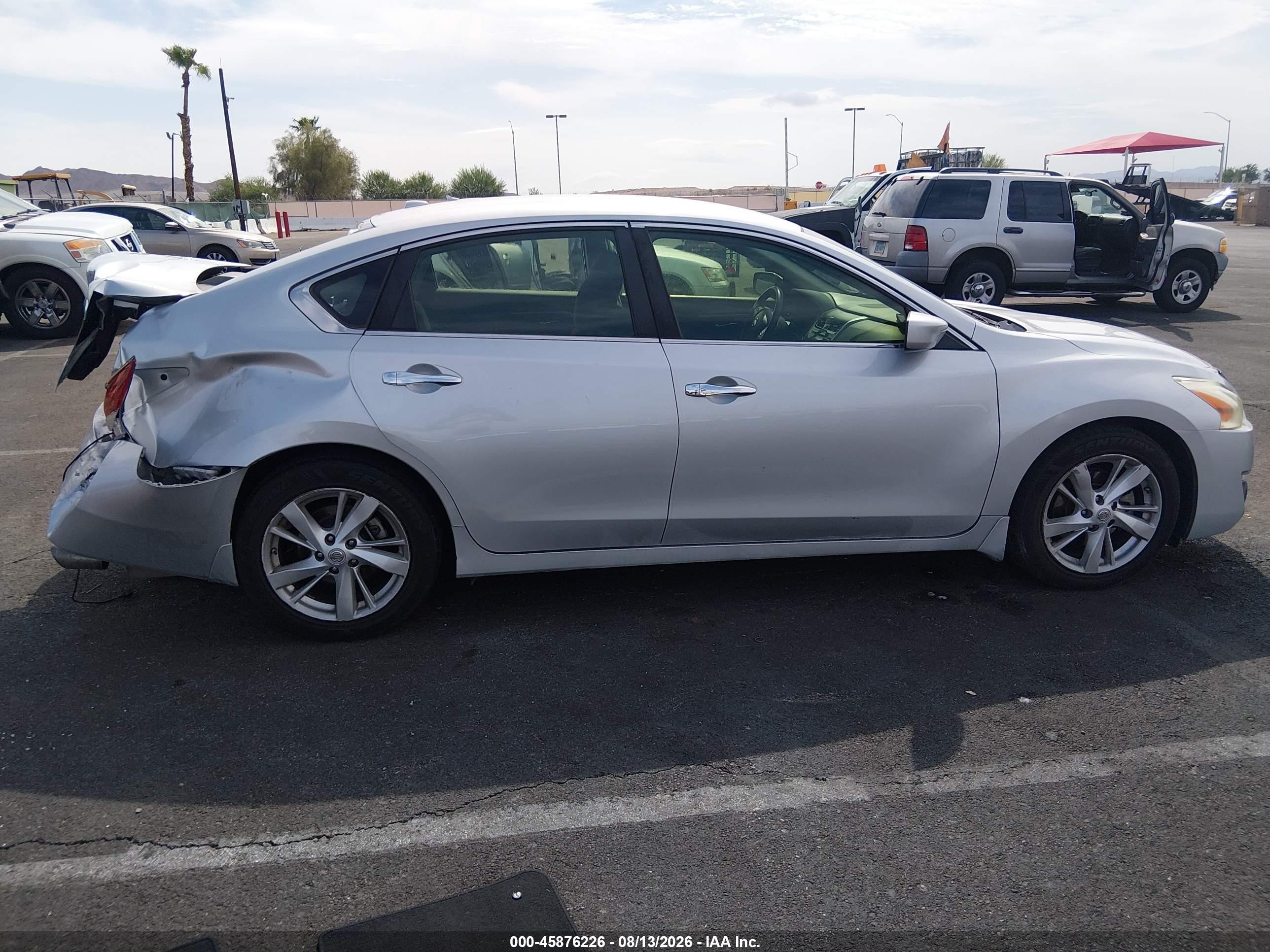 2015 Nissan Altima 2.5 Sv Silver vin: 1N4AL3APXFC185020
