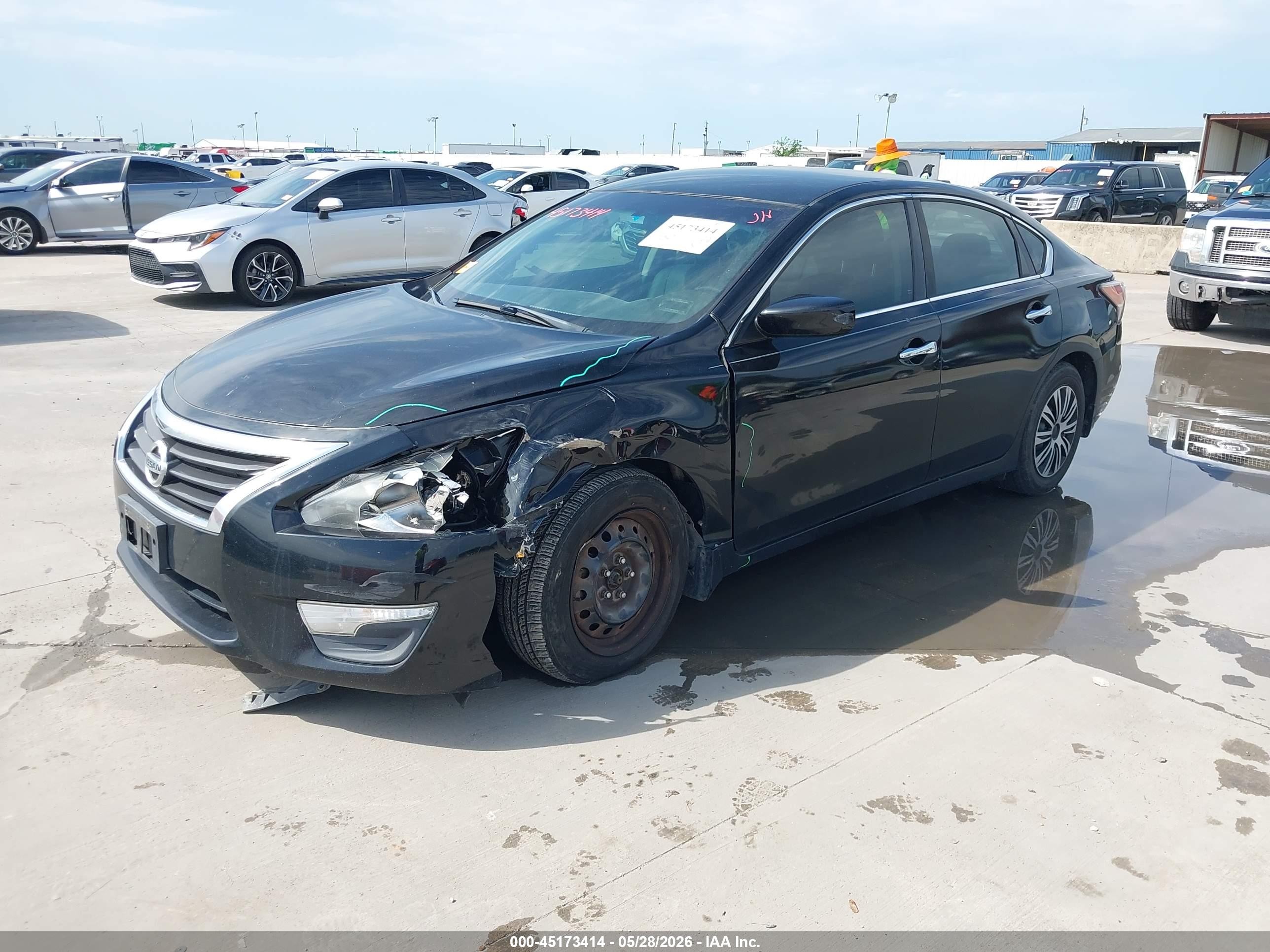 2015 Nissan Altima 2.5 S Black vin: 1N4AL3APXFC190038