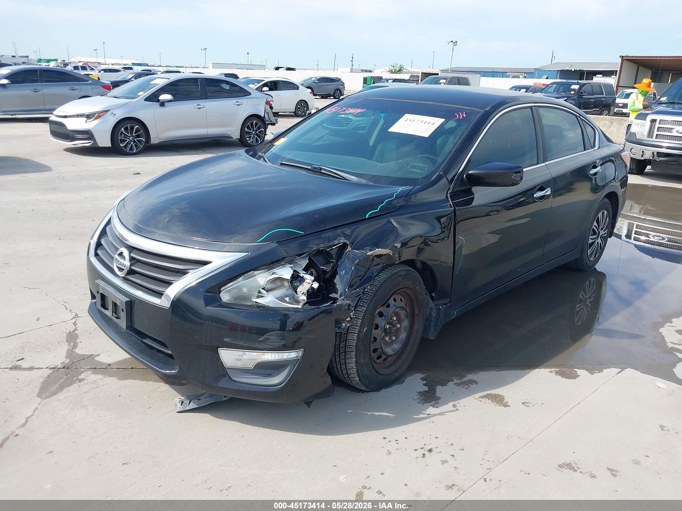 2015 Nissan Altima 2.5 S Black vin: 1N4AL3APXFC190038