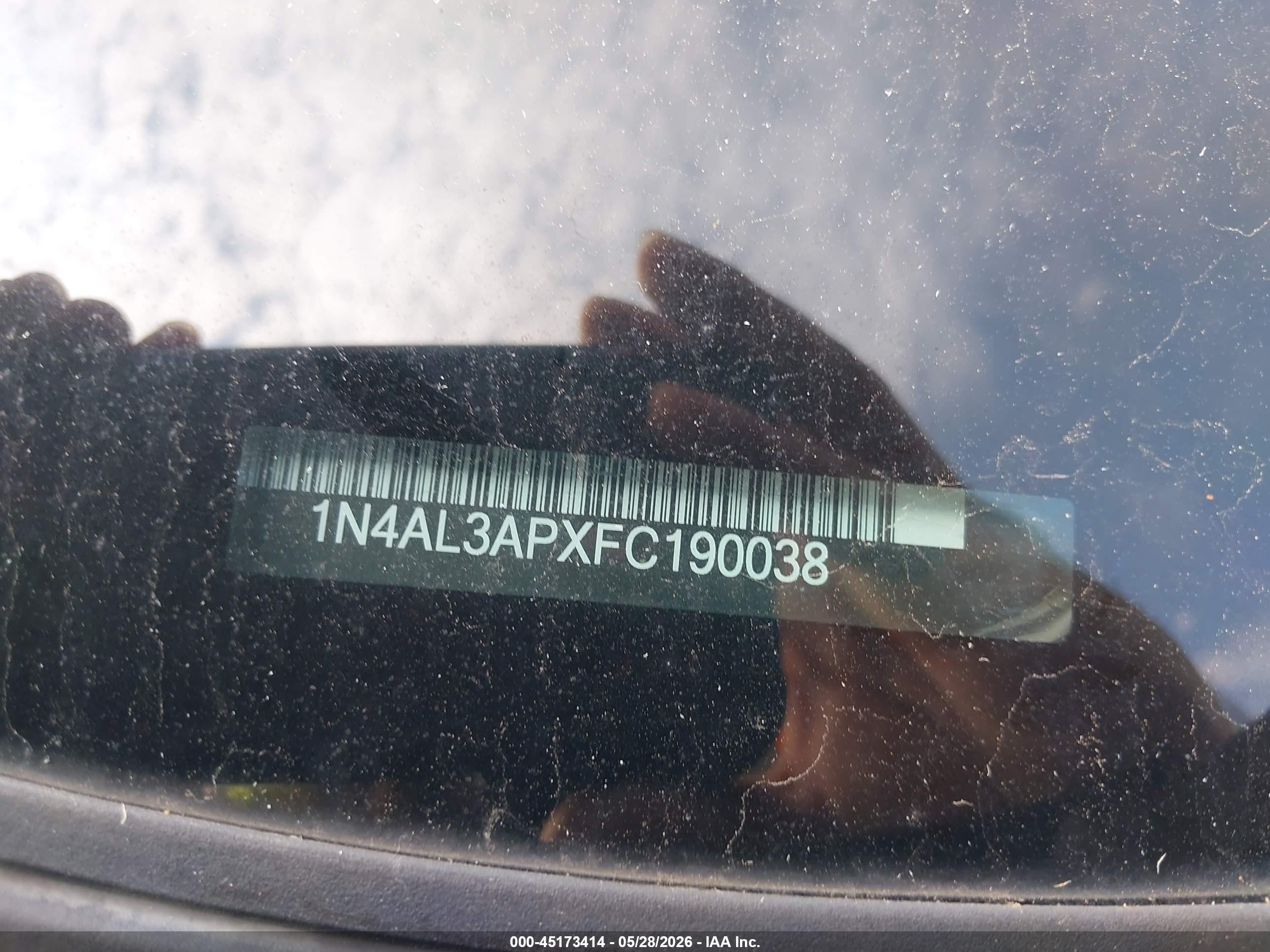 2015 Nissan Altima 2.5 S Black vin: 1N4AL3APXFC190038