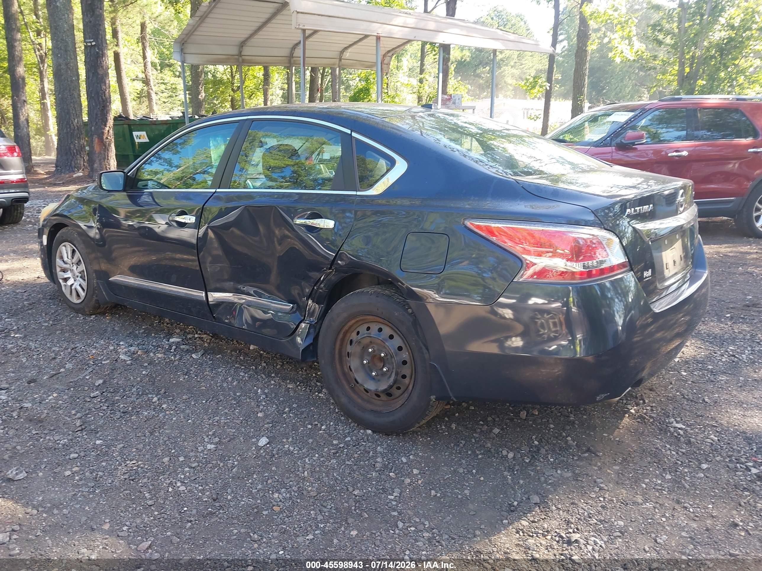 2015 Nissan Altima 2.5 S Серый vin: 1N4AL3APXFC192825