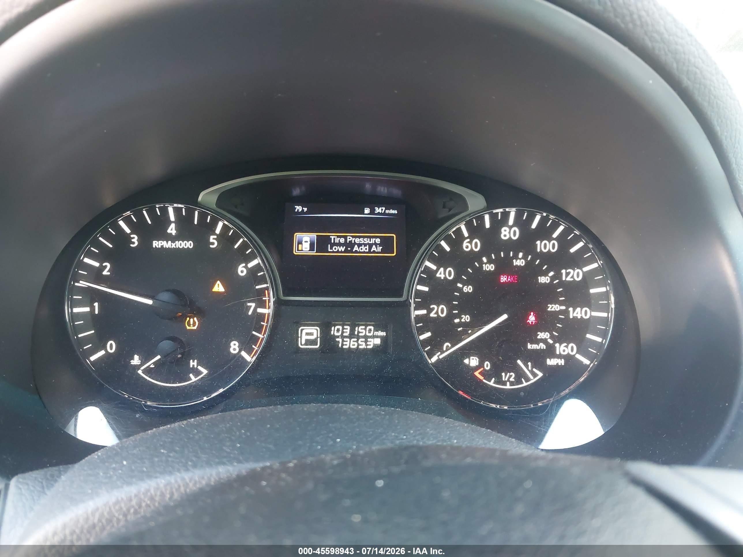 2015 Nissan Altima 2.5 S Серый vin: 1N4AL3APXFC192825