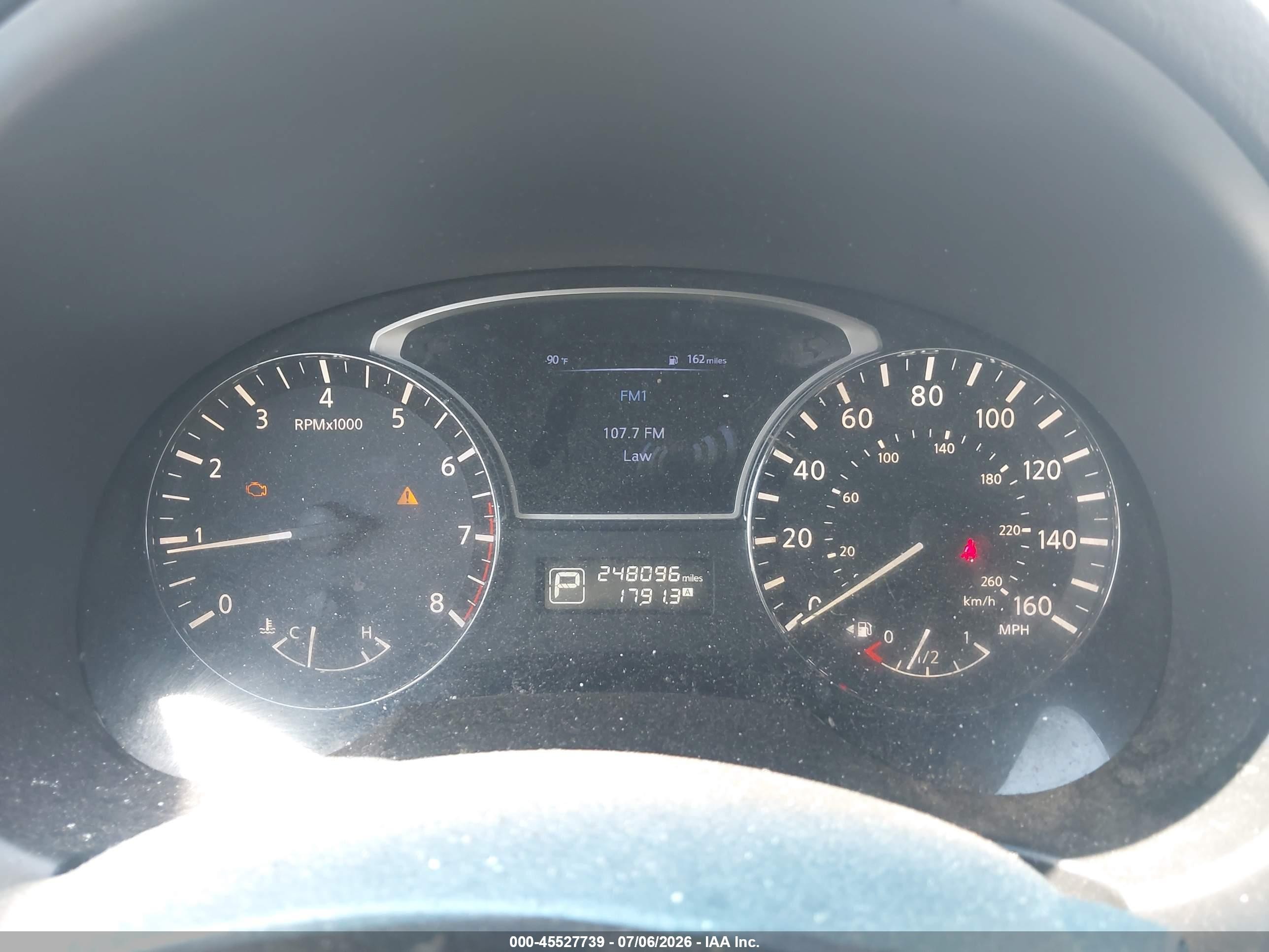 2015 Nissan Altima 2.5/2.5 S/2.5 Sl/2.5 Sv Silver vin: 1N4AL3APXFC196227