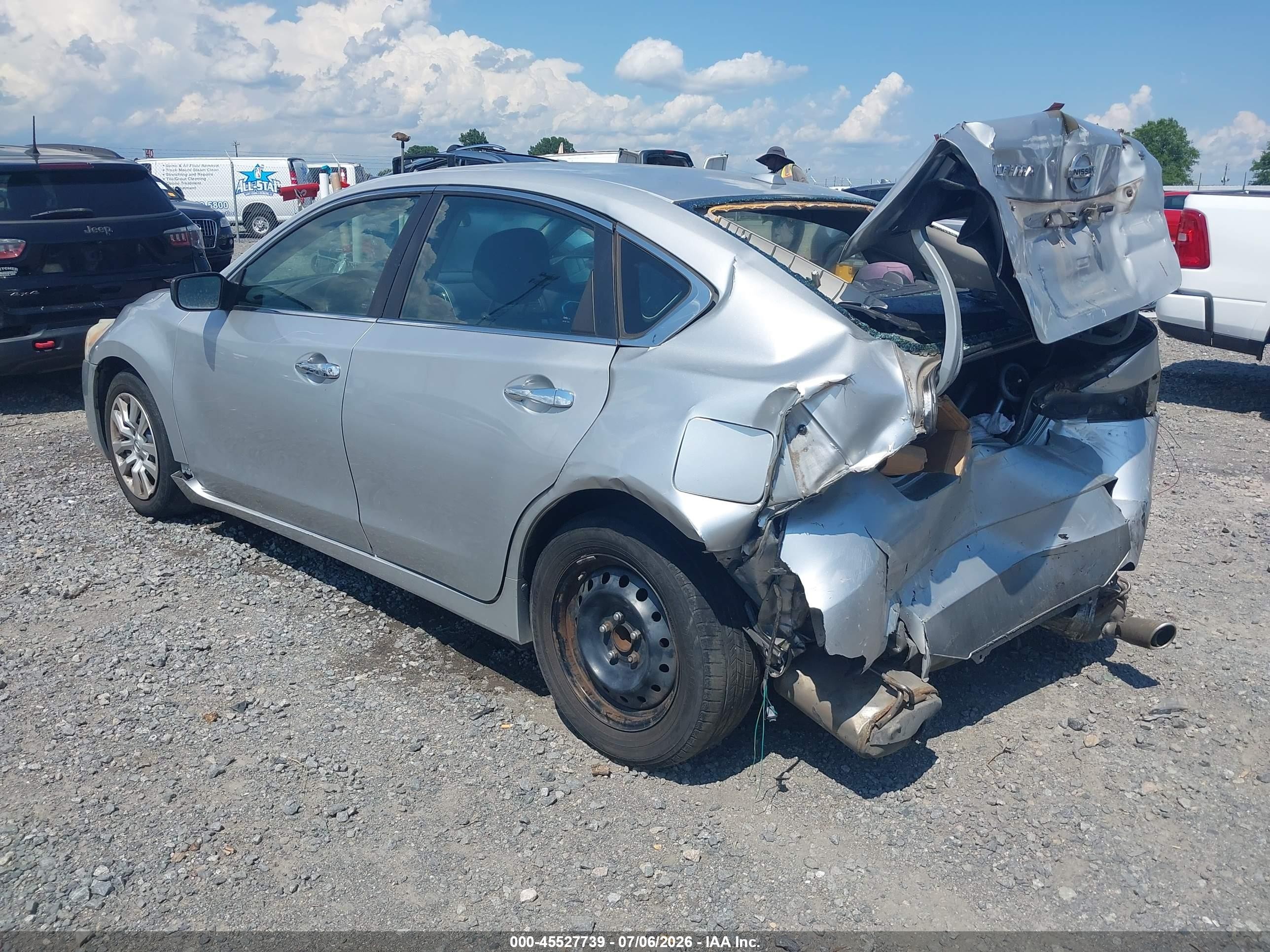 2015 Nissan Altima 2.5/2.5 S/2.5 Sl/2.5 Sv Silver vin: 1N4AL3APXFC196227