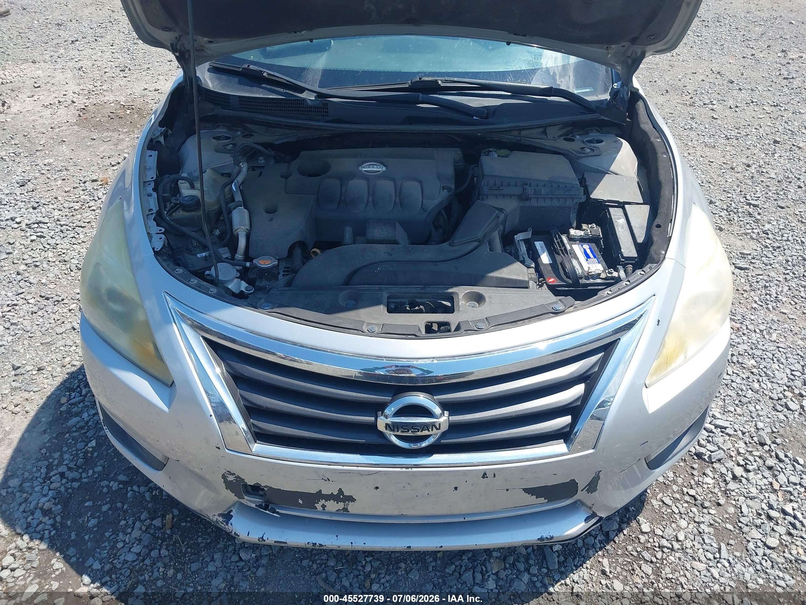 2015 Nissan Altima 2.5/2.5 S/2.5 Sl/2.5 Sv Silver vin: 1N4AL3APXFC196227