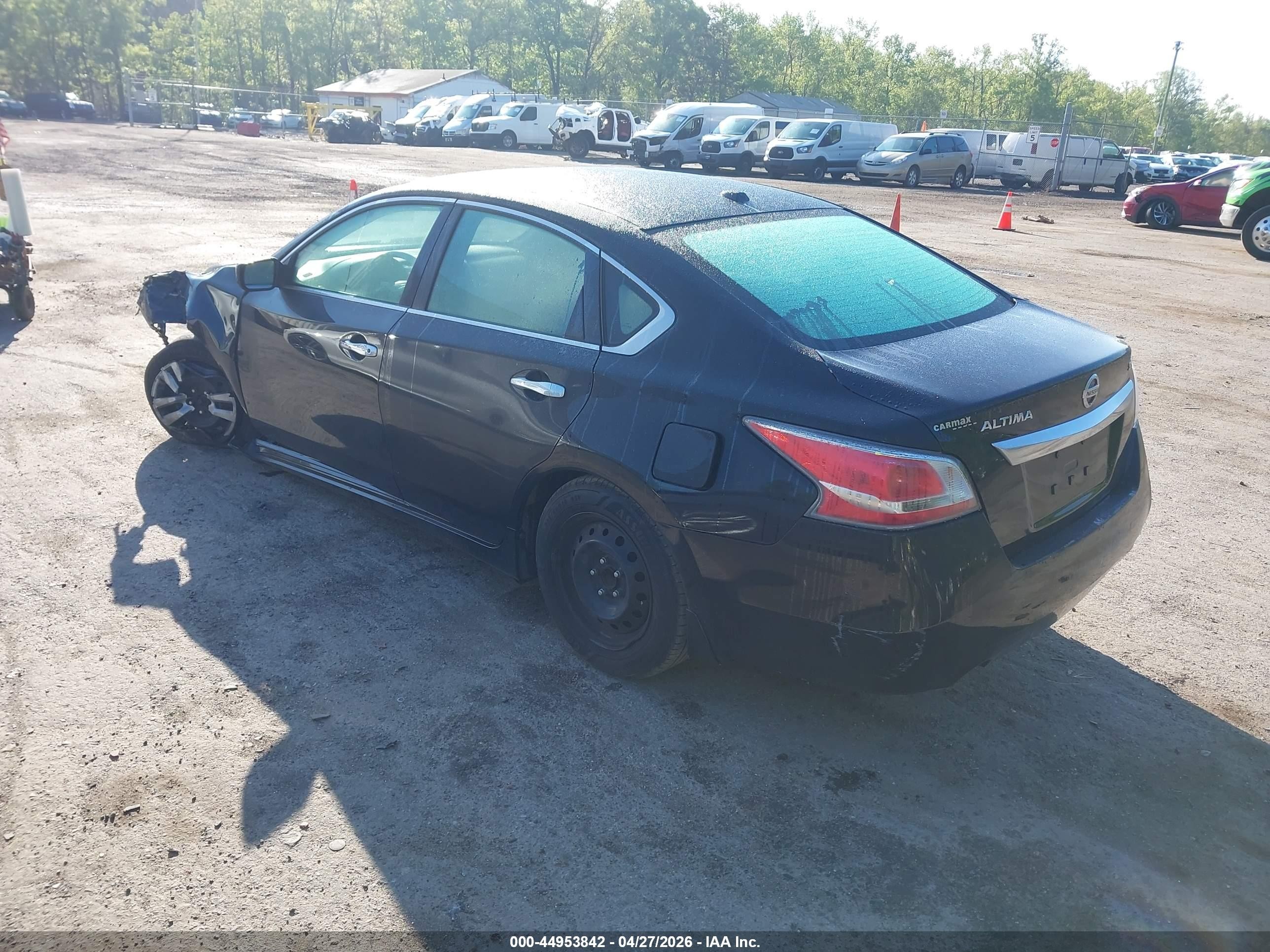 2015 Nissan Altima 2.5 S Black vin: 1N4AL3APXFC206514