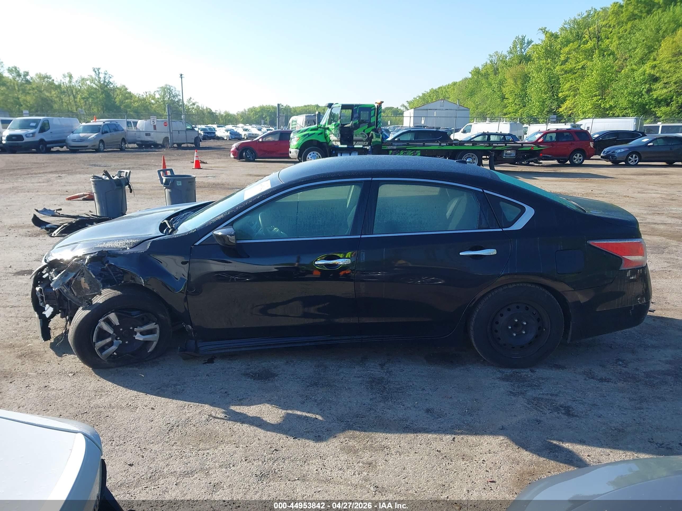 2015 Nissan Altima 2.5 S Black vin: 1N4AL3APXFC206514